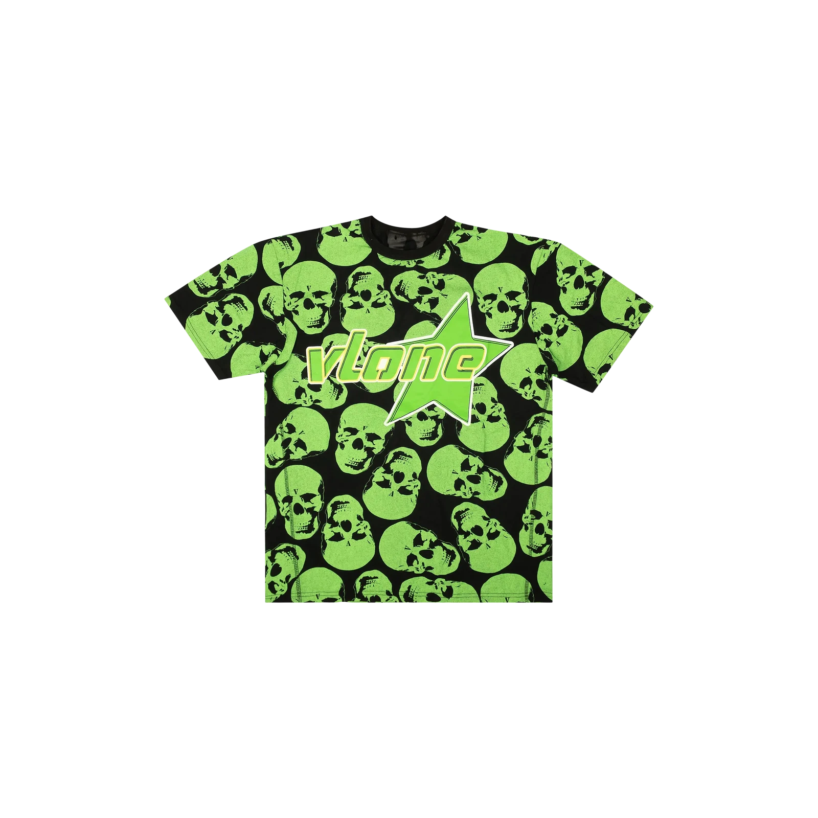VLONE CRYPT SHORT-SLEEVE T-SHIRT « BLACK/GREEN »