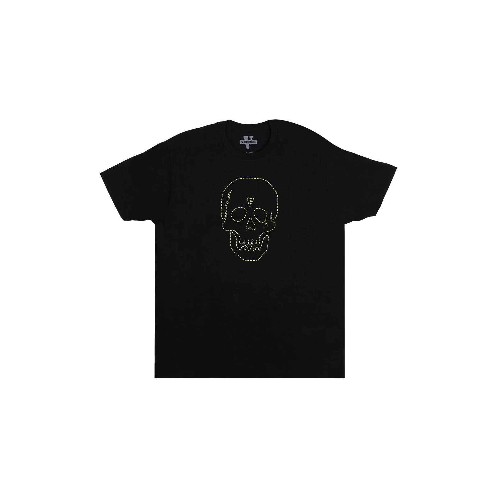 NEIGHBORHOOD SKULL SHORT-SLEEVE T-SHIRT « BLACK/GREEN »