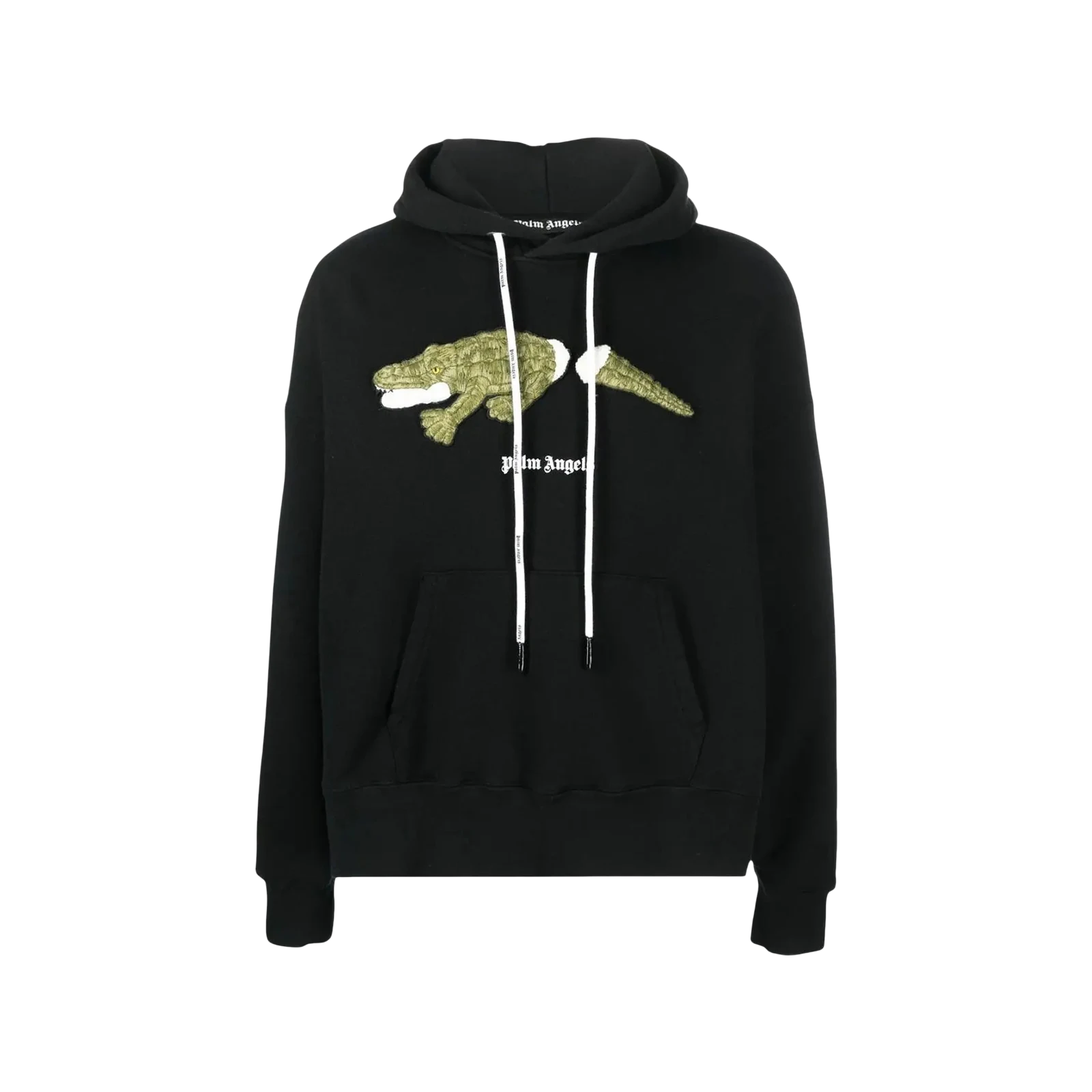 CROCO HOODIE « BLACK/GREEN »