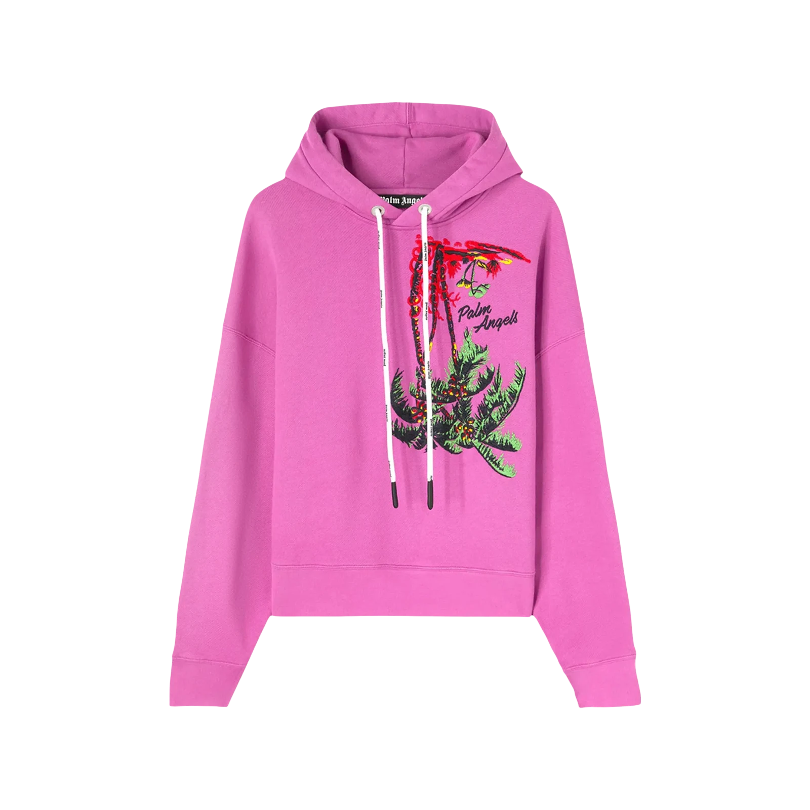 UPSIDE DOWN PALM HOODIE « PURPLE/GREEN »