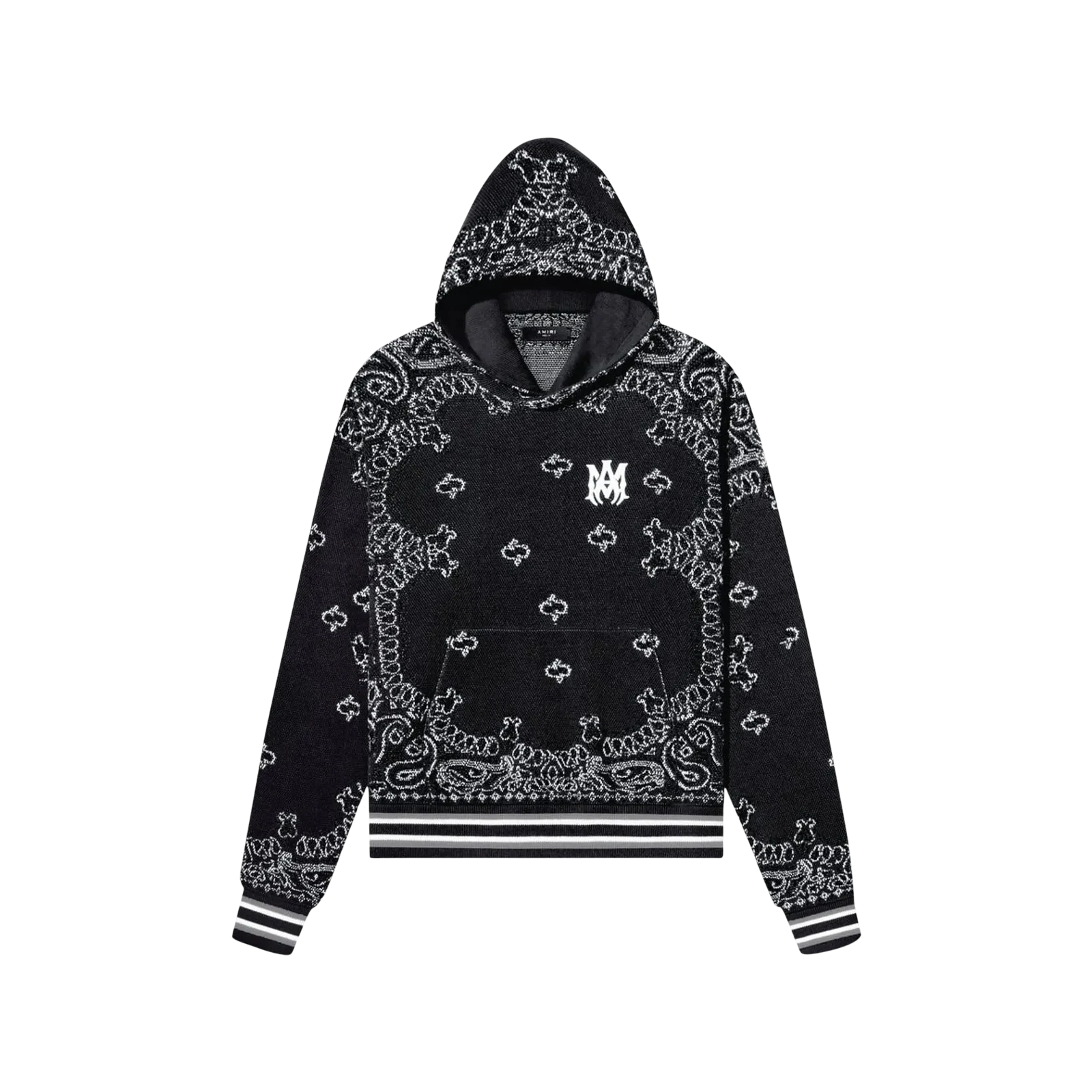 BANDANA B-BALL HOODIE « BLACK/GREY »