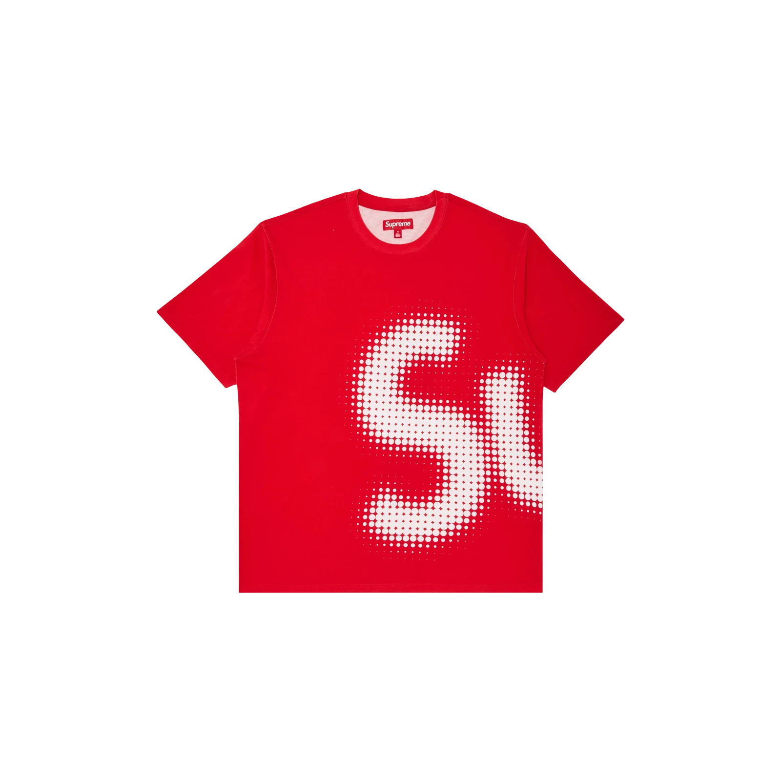 HALFTONE SHORT-SLEEVE TOP « RED »