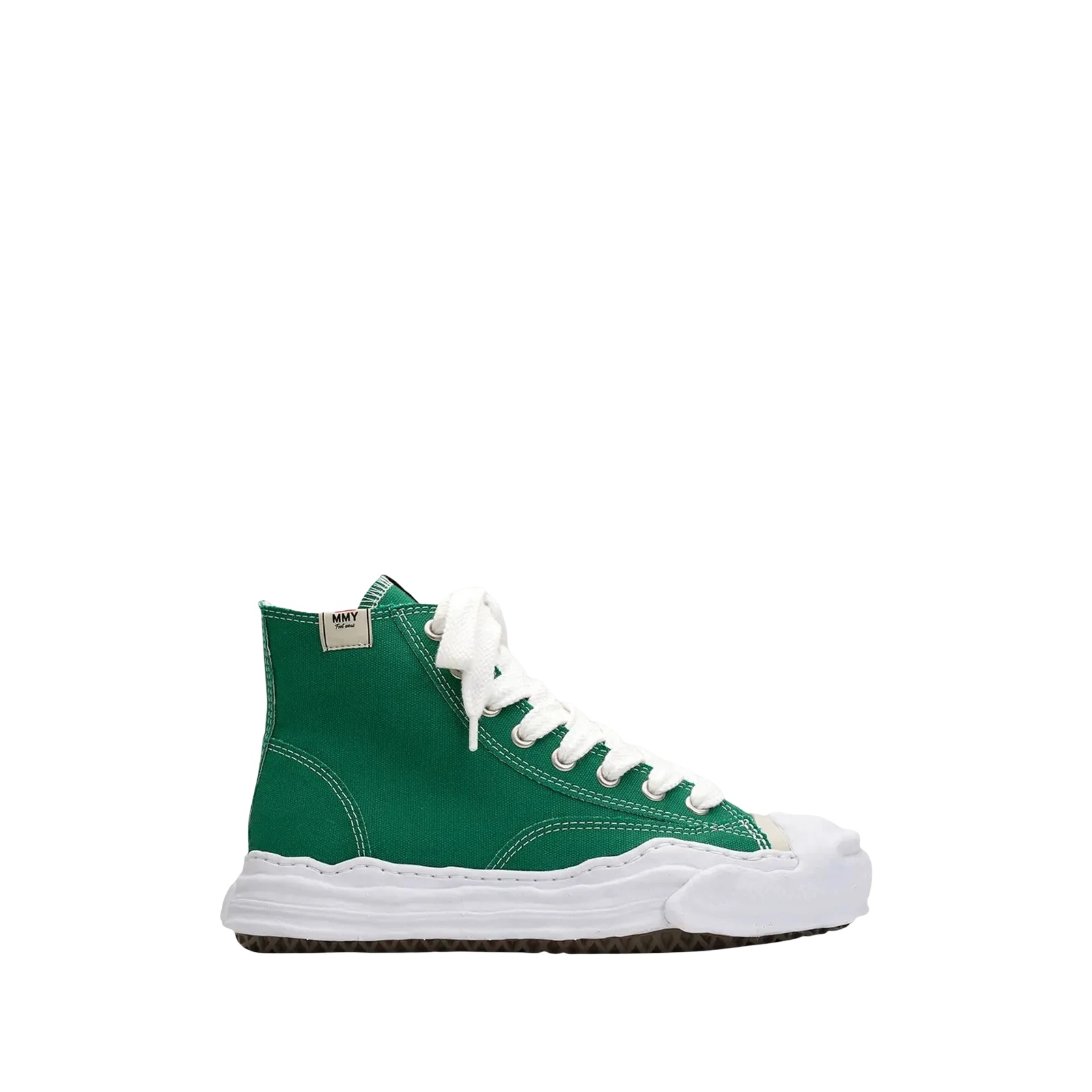 HANK OG SOLE CANVAS HIGH « CLEAR GREEN »