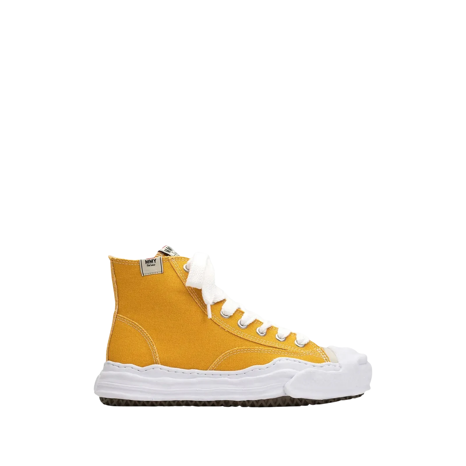 HANK OG SOLE CANVAS HIGH « YELLOW »