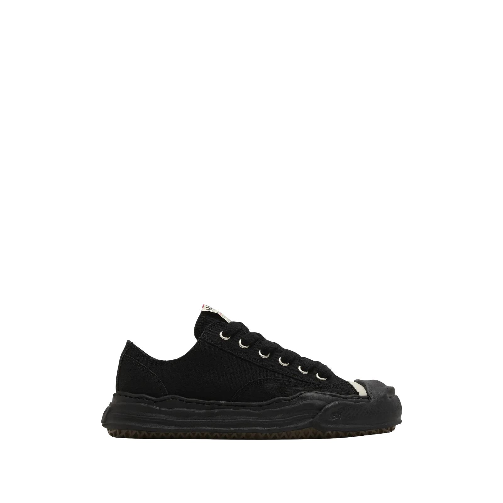 HANK OG SOLE CANVAS LOW « BLACK »