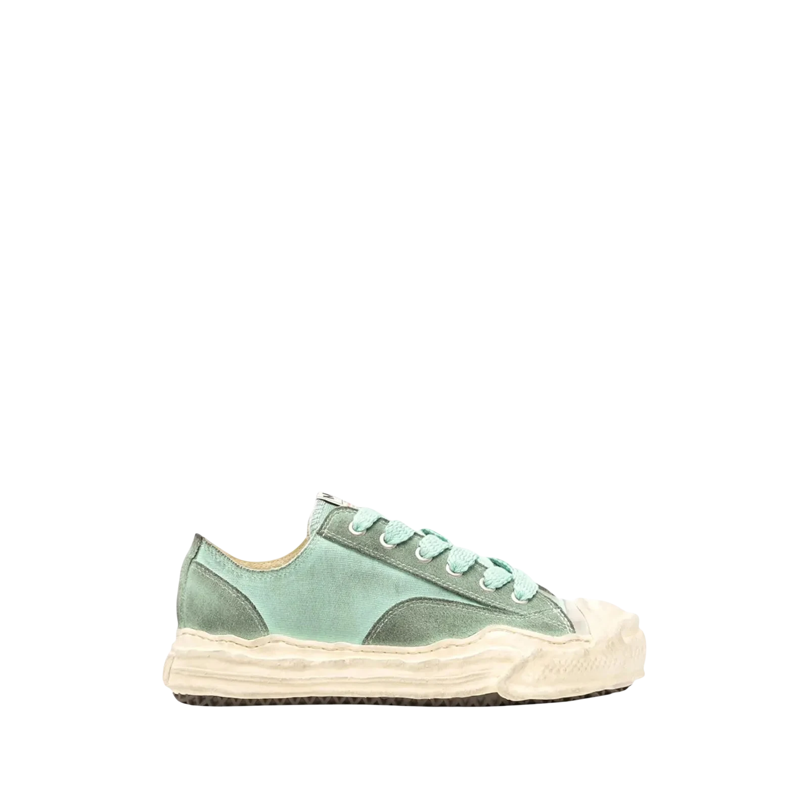HANK OG SOLE MIXED MATERIAL LOW « GREEN »