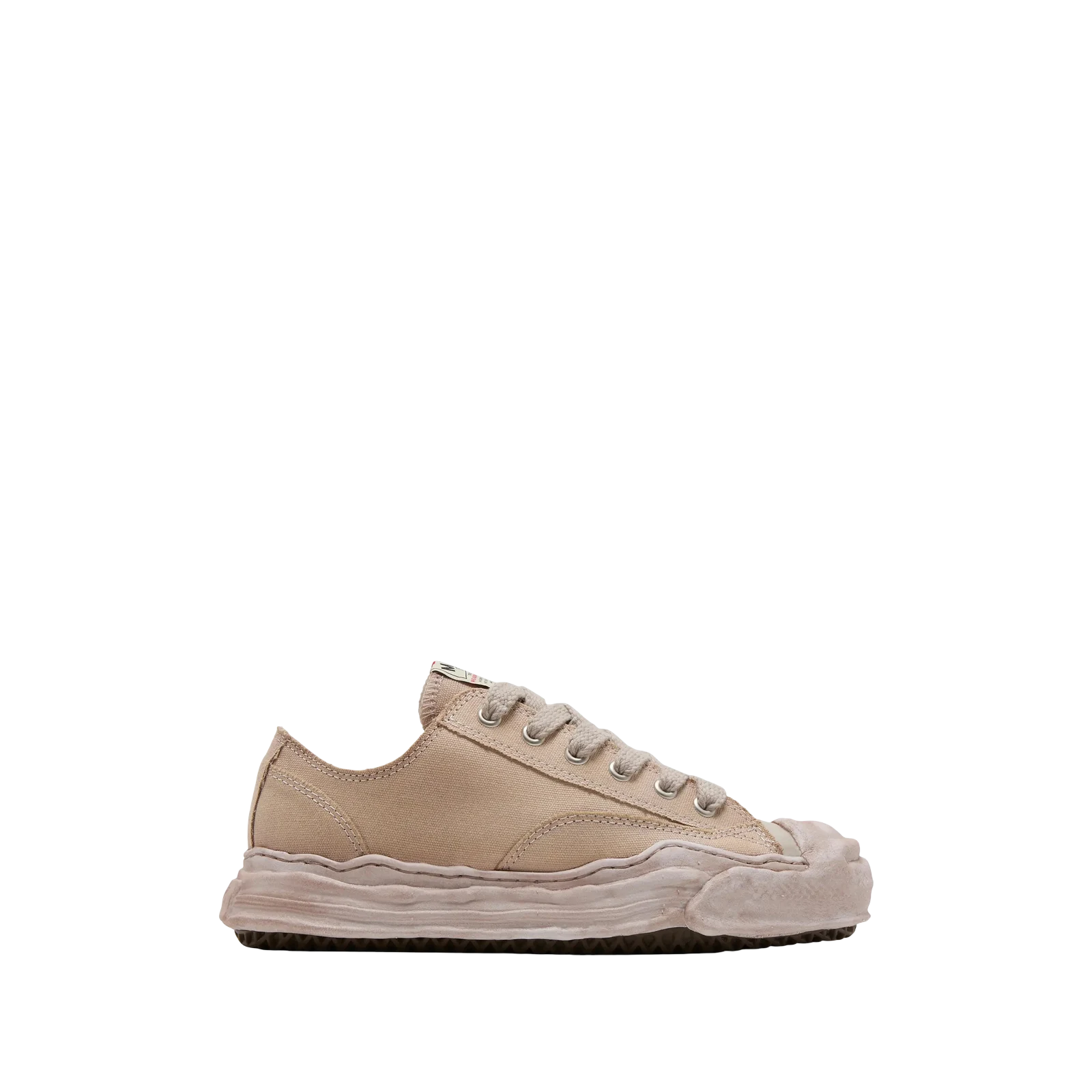 HANK OG SOLE OVERDYED CANVAS LOW « BROWN »