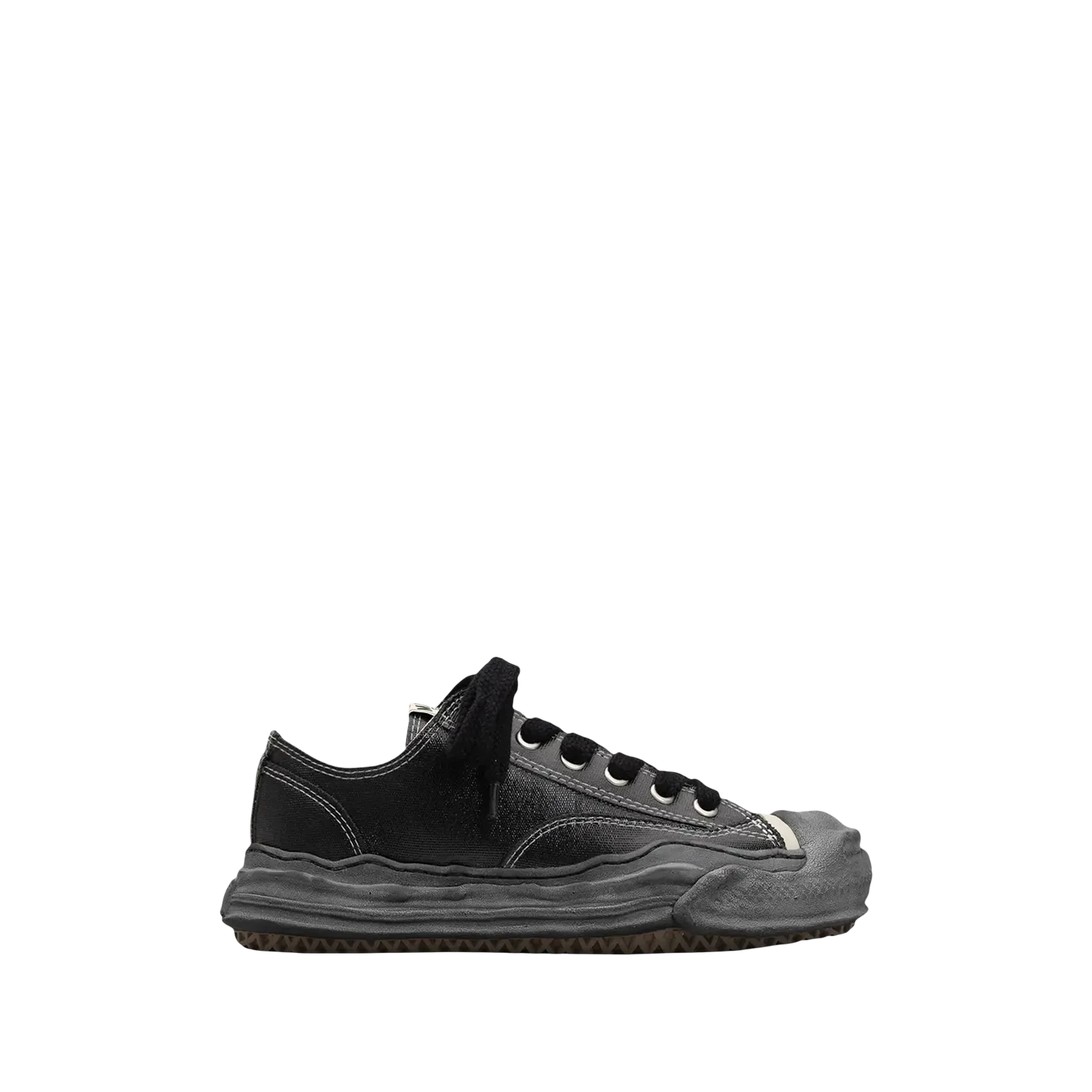 HANK OG SOLE SILICON COATING CANVAS LOW « BLACK »