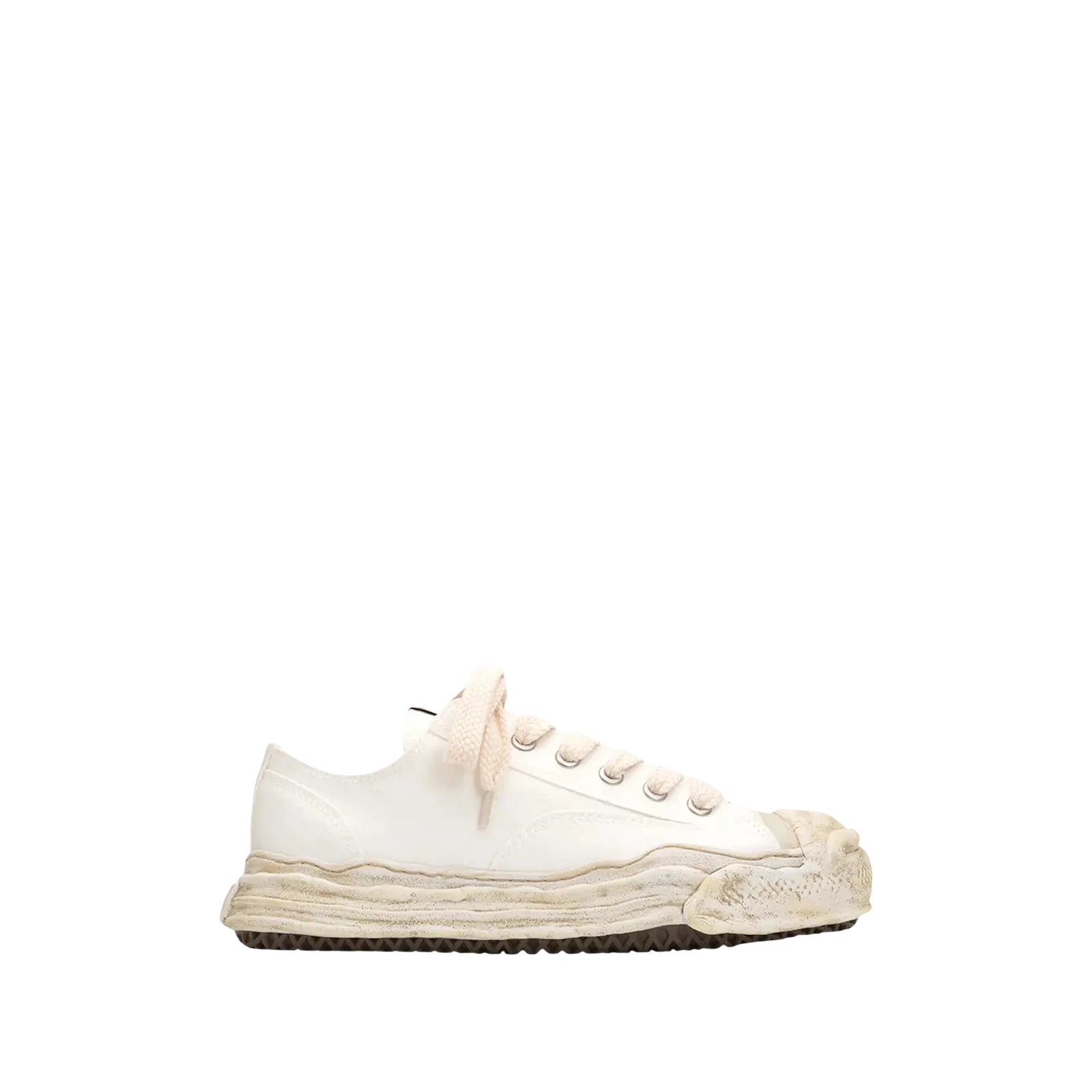 HANK OG SOLE SILICON COATING CANVAS LOW « WHITE »