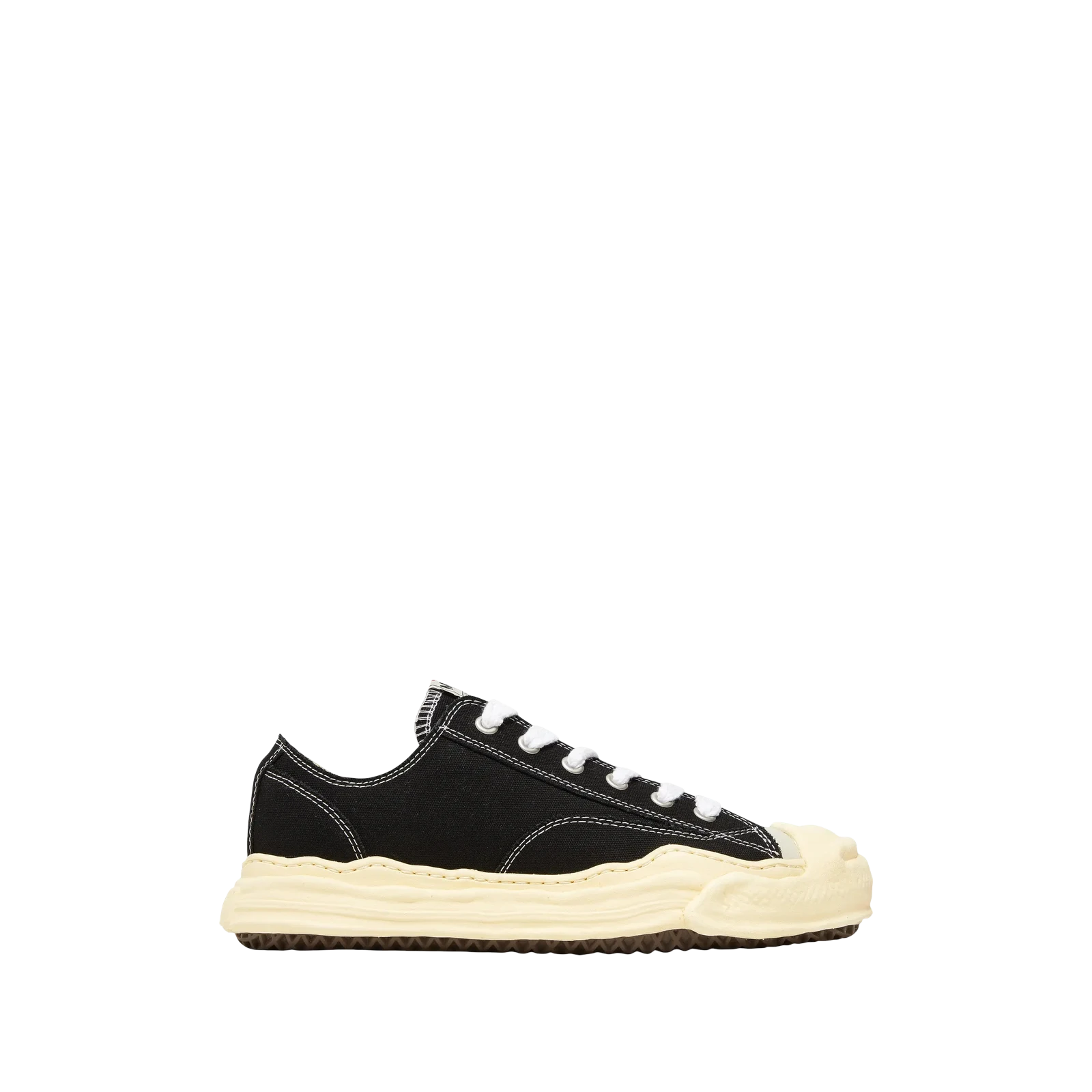 HANK VINTAGE SOLE CANVAS LOW « BLACK »
