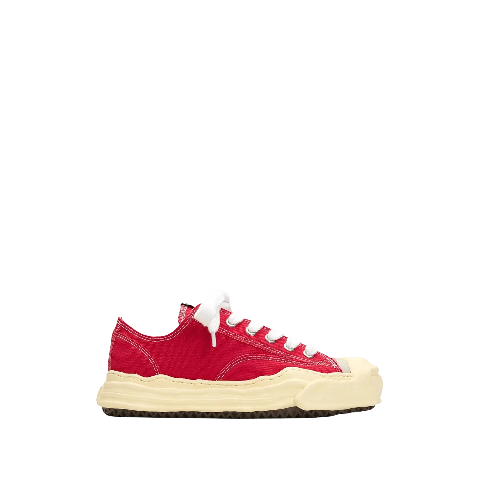 HANK VINTAGE SOLE CANVAS LOW « RED »
