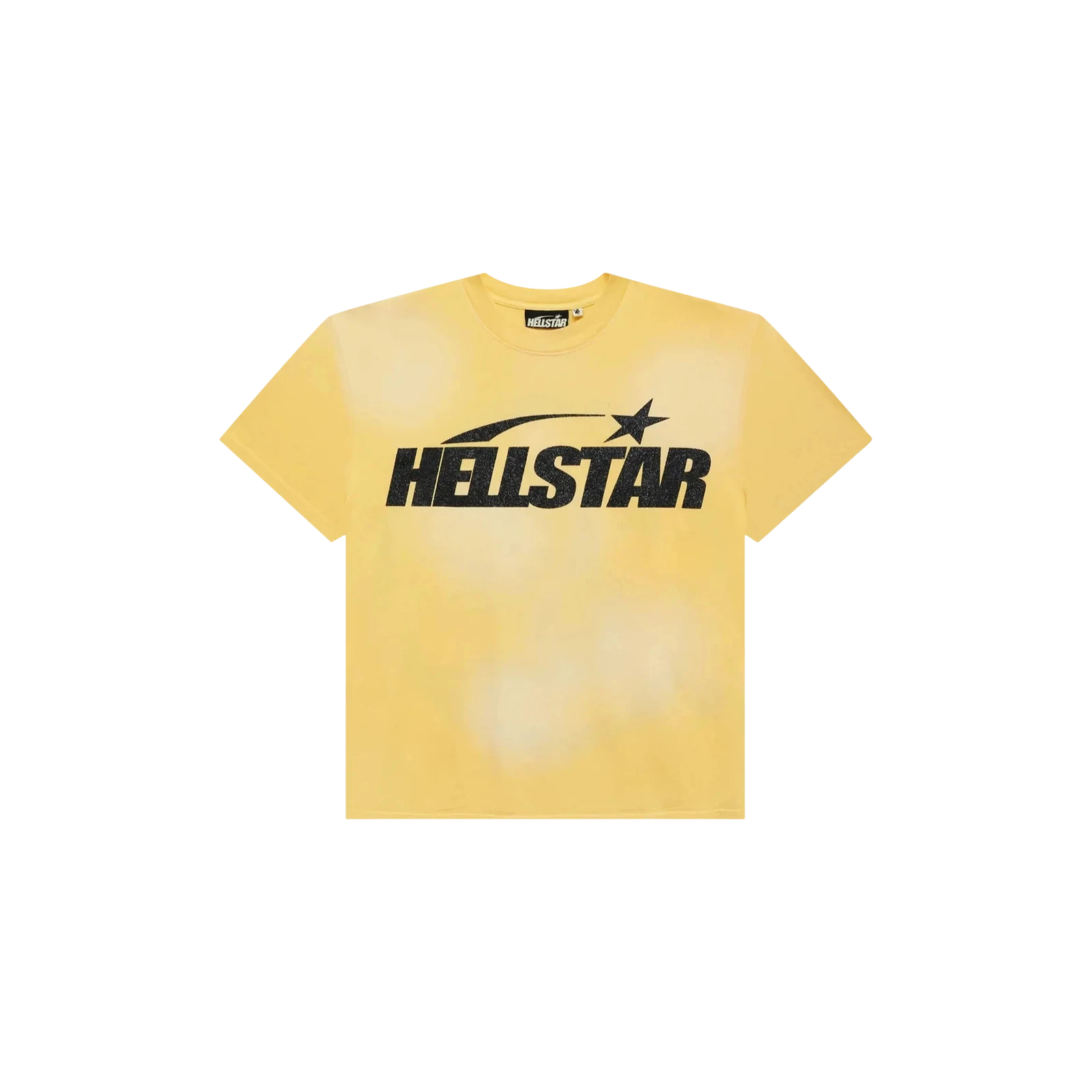 CLASSIC BLACK GLITTER LOGO T-SHIRT « YELLOW »