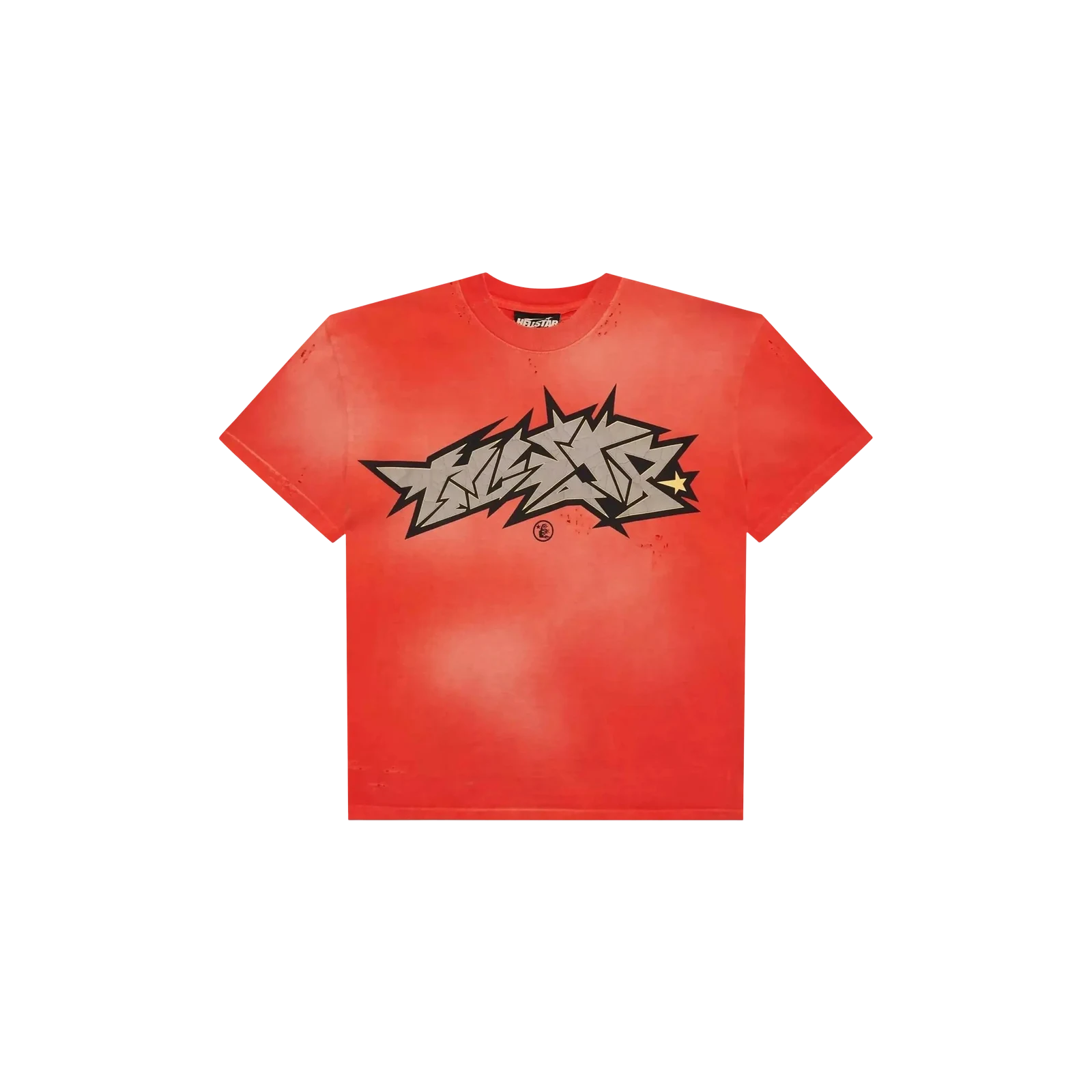 CRACK PRINT T-SHIRT « RED »
