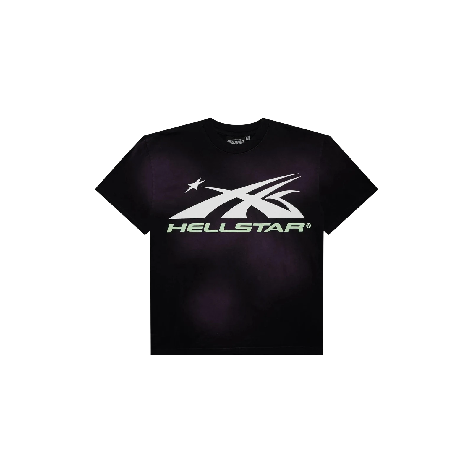 GLOW IN THE DARK SPORTS LOGO T-SHIRT « PURPLE »