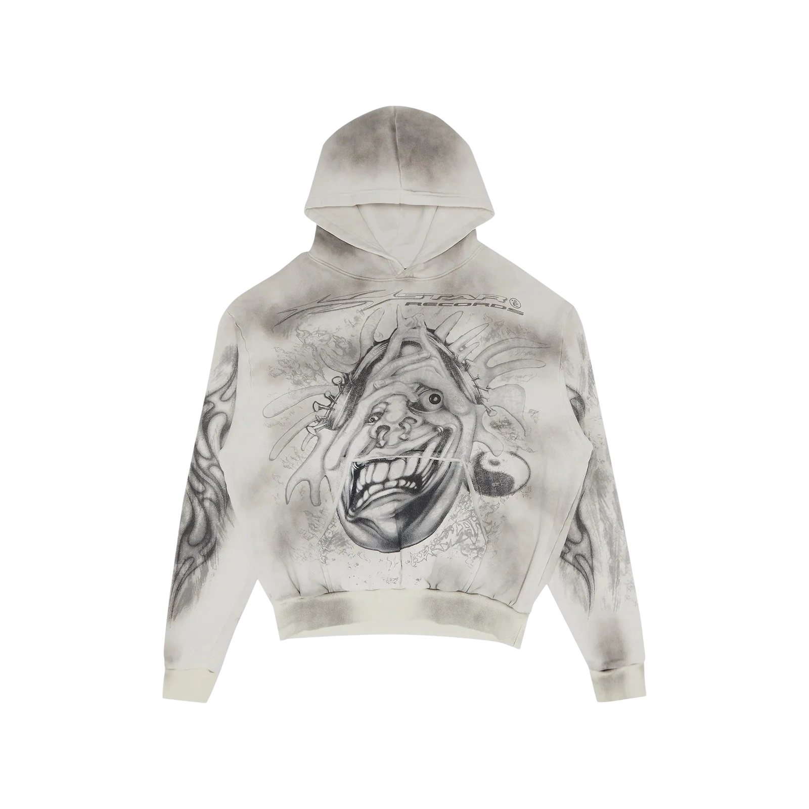 HSTAR RECORDS HOODIE « WHITE »