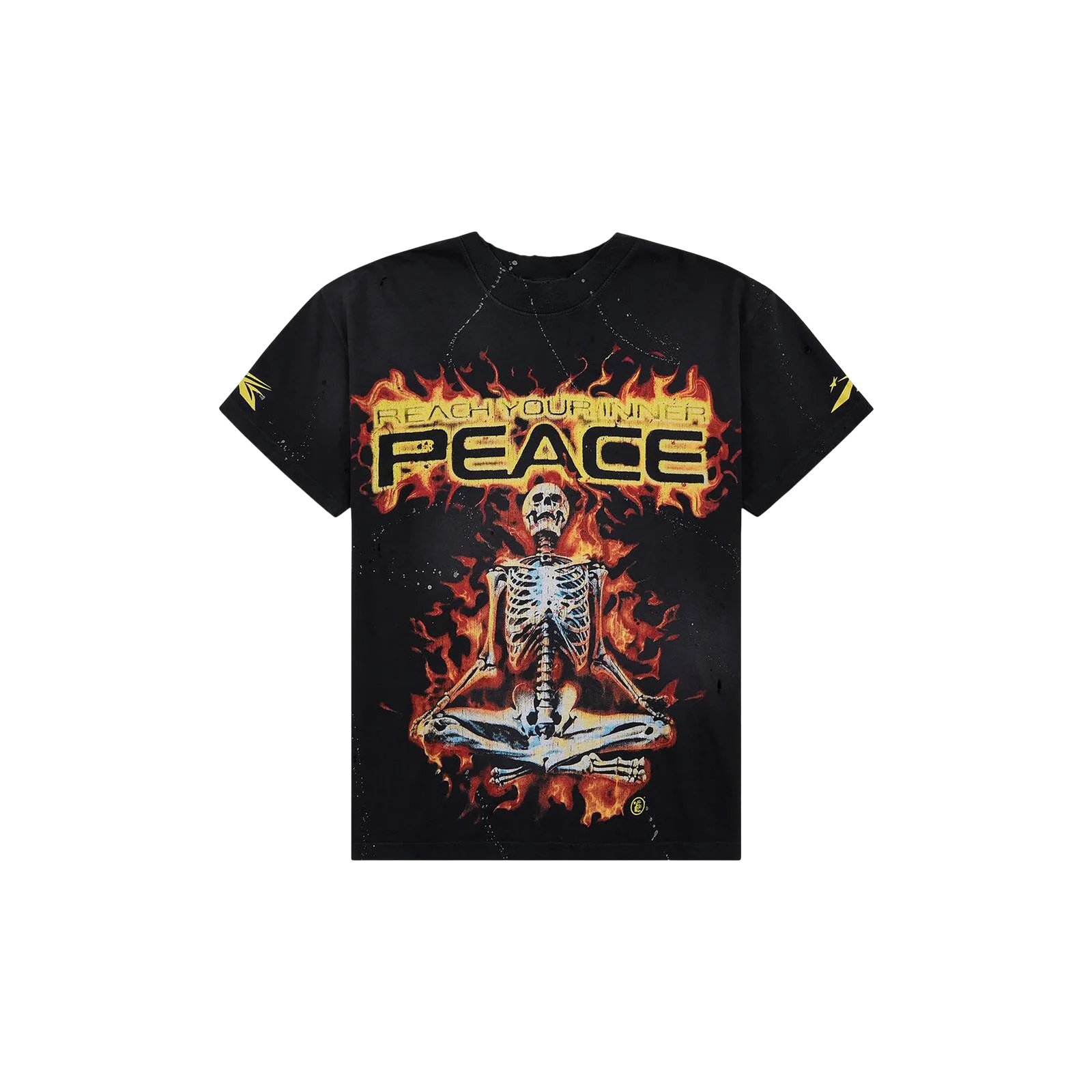 INNER PEACE SKELETON T-SHIRT « BLACK »