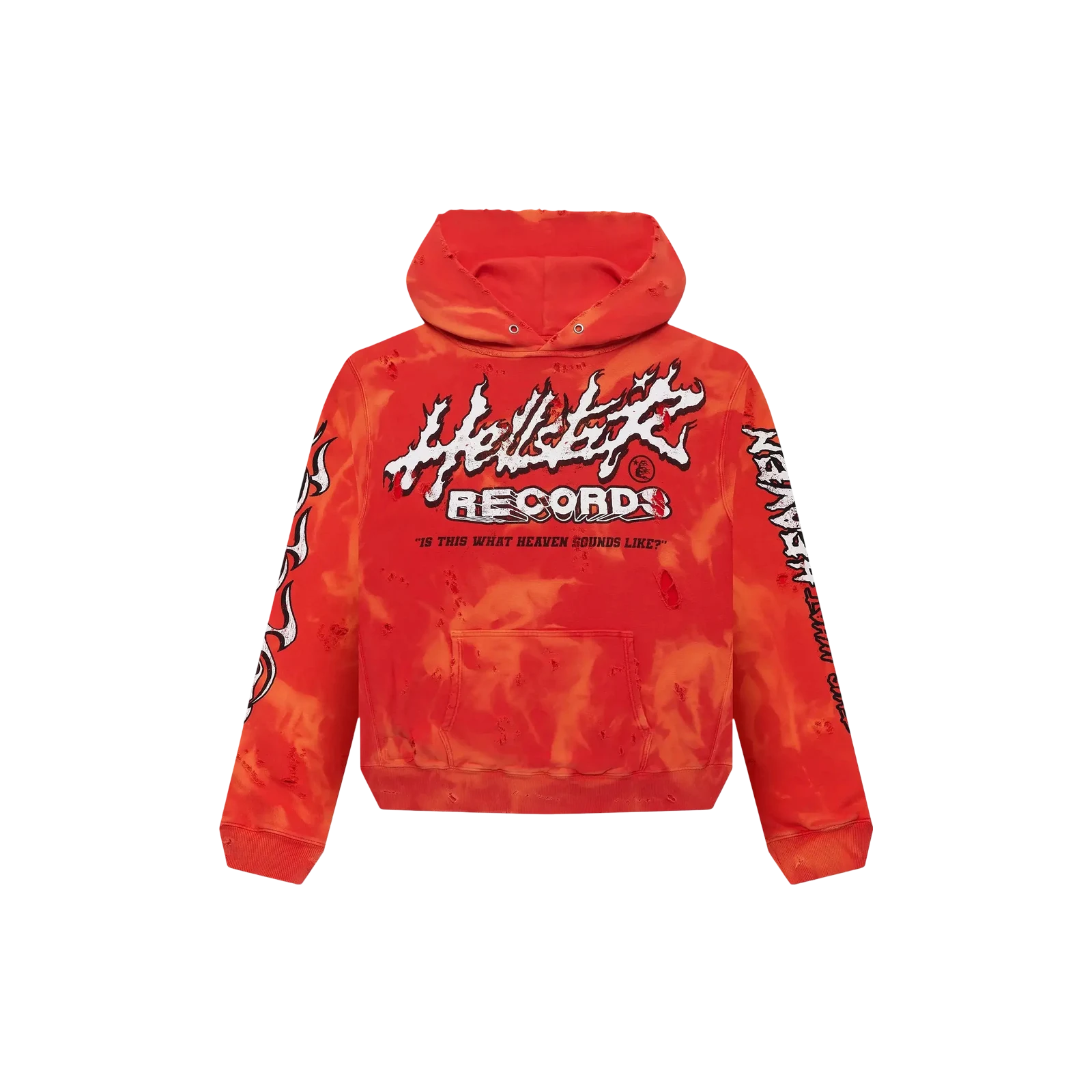 RECORDS PULLOVER HOODIE « LAVA »
