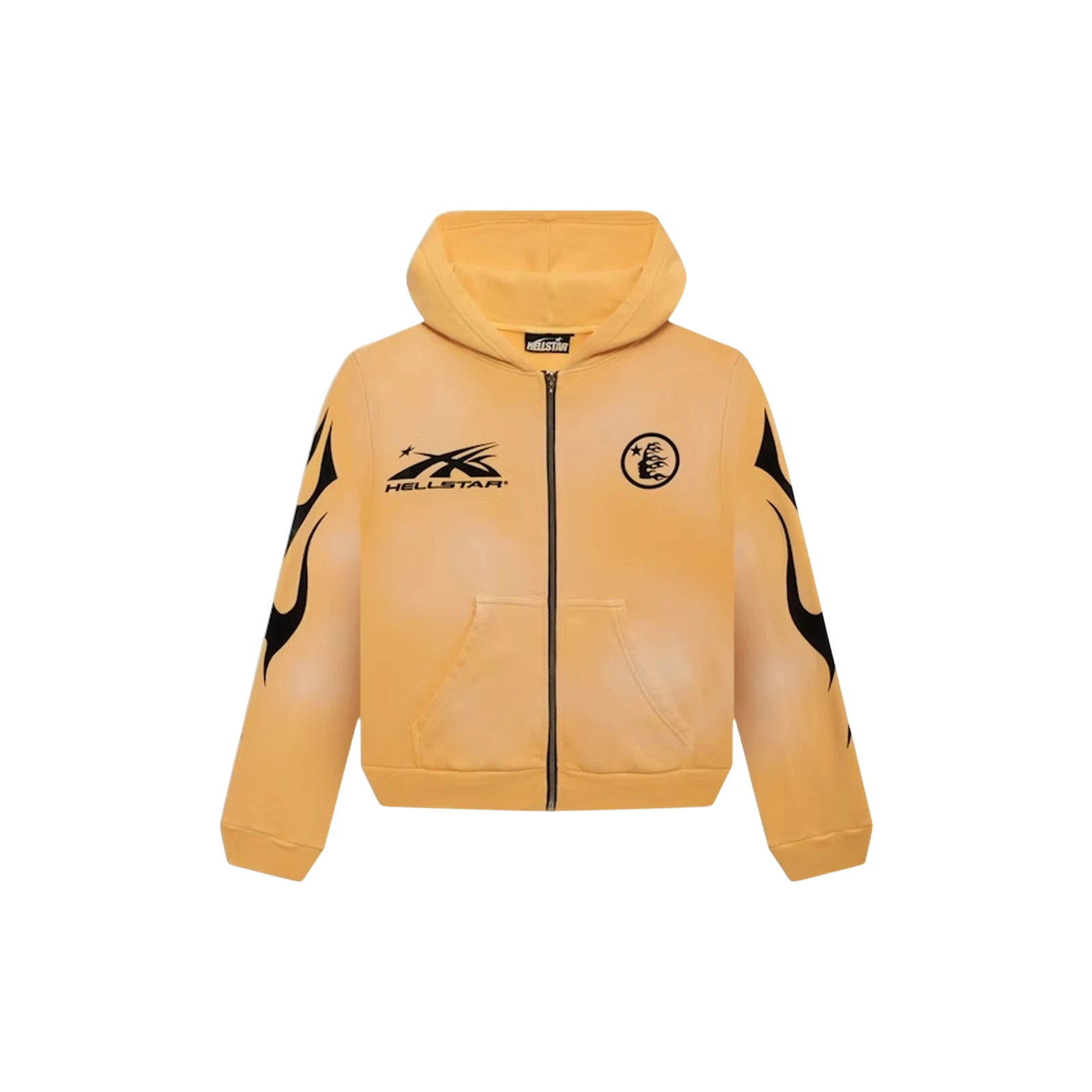 SPORTS ZIP-UP SWEATSHIRT « YELLOW »