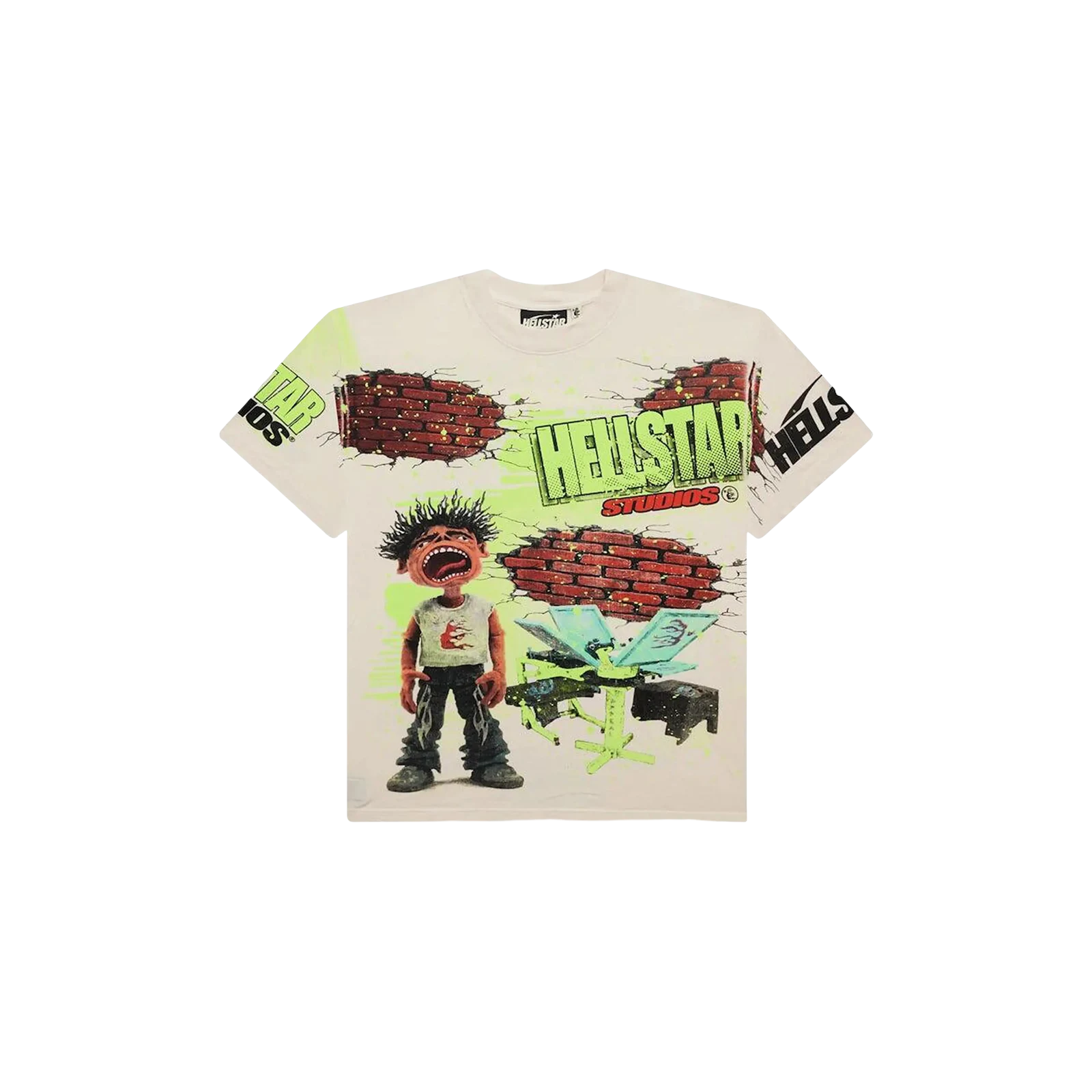 STUDIOS BRICK WALL T-SHIRT « WHITE »
