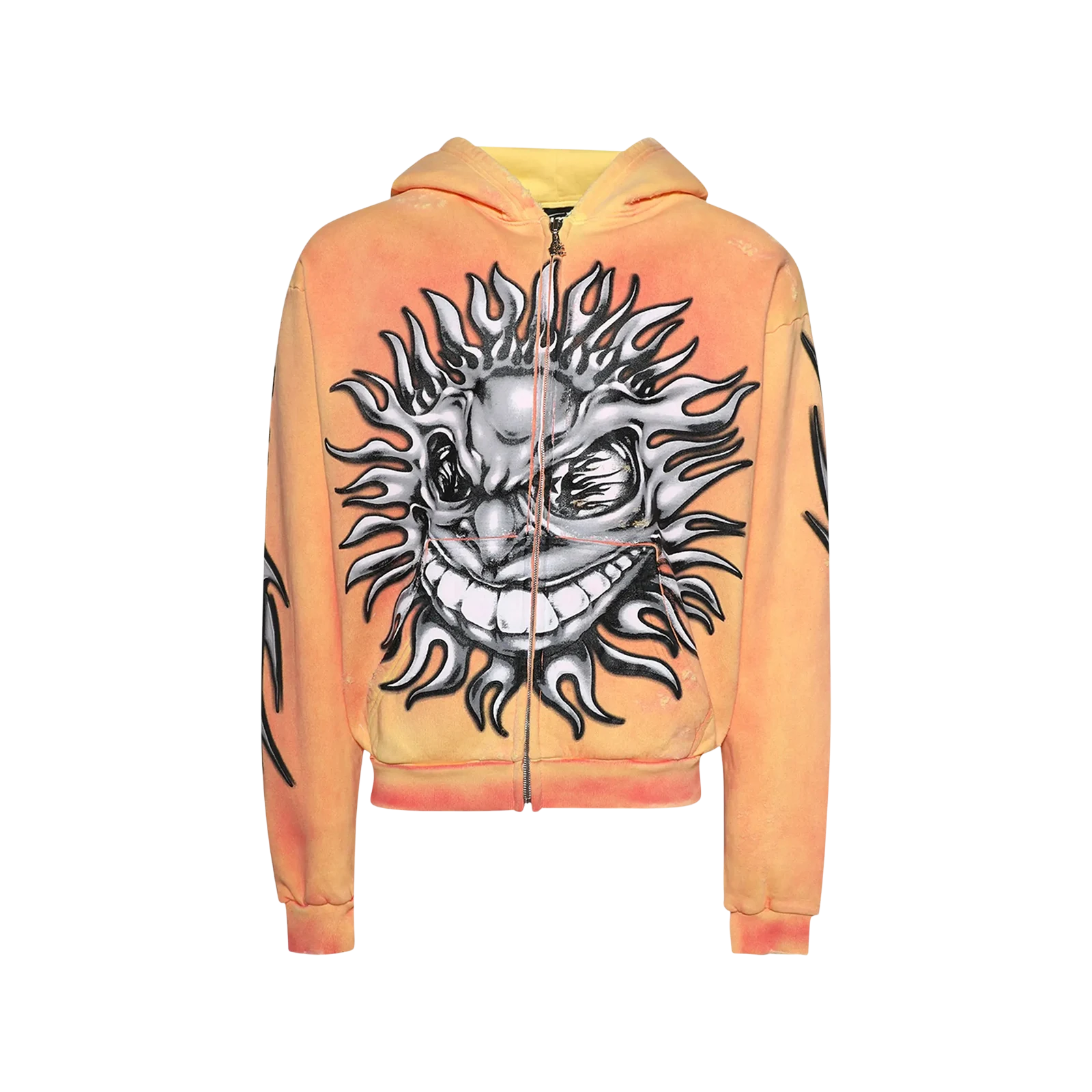 SUN ZIP-UP HOODIE « ORANGE »