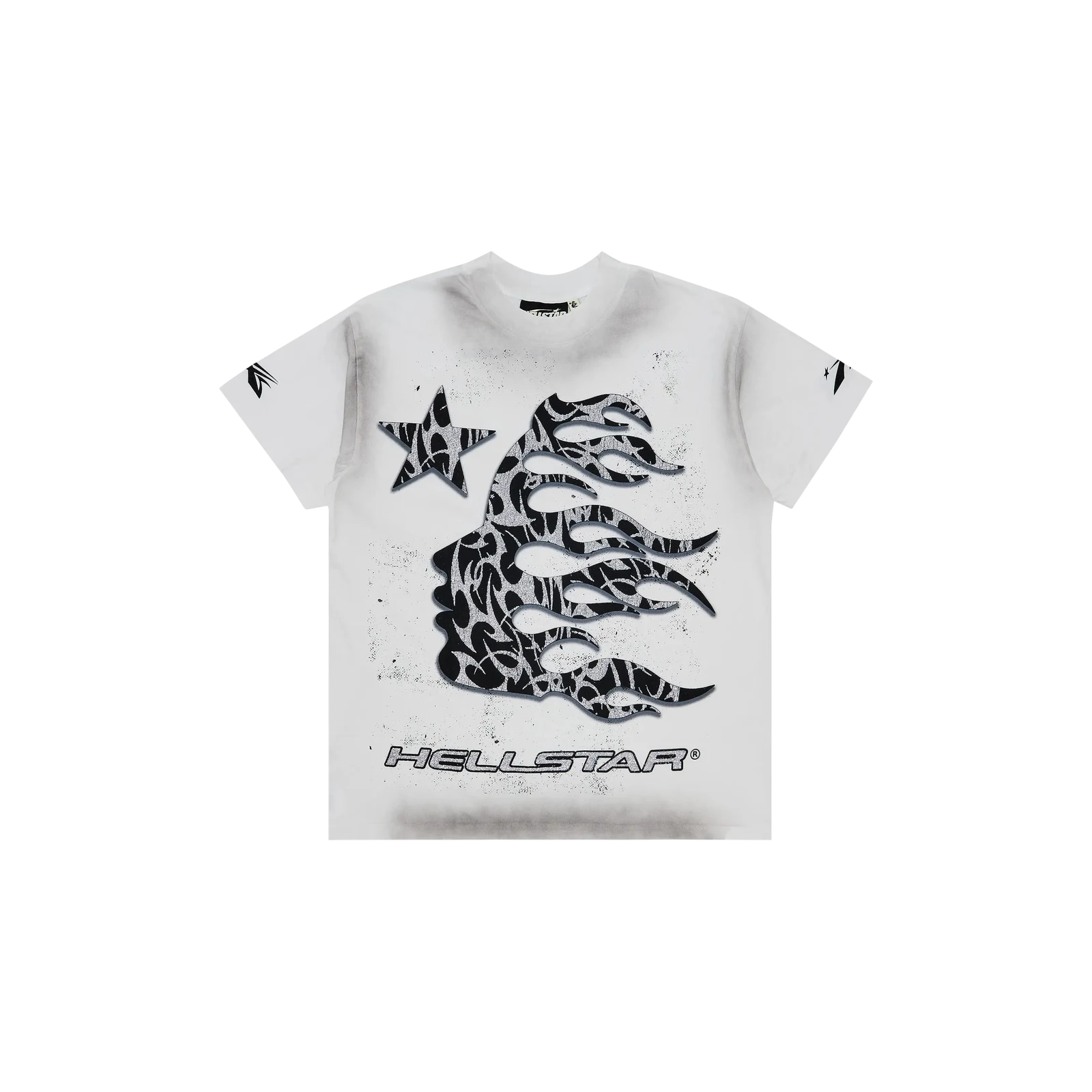 THORN GLITTER T-SHIRT « DIRTY WHITE »