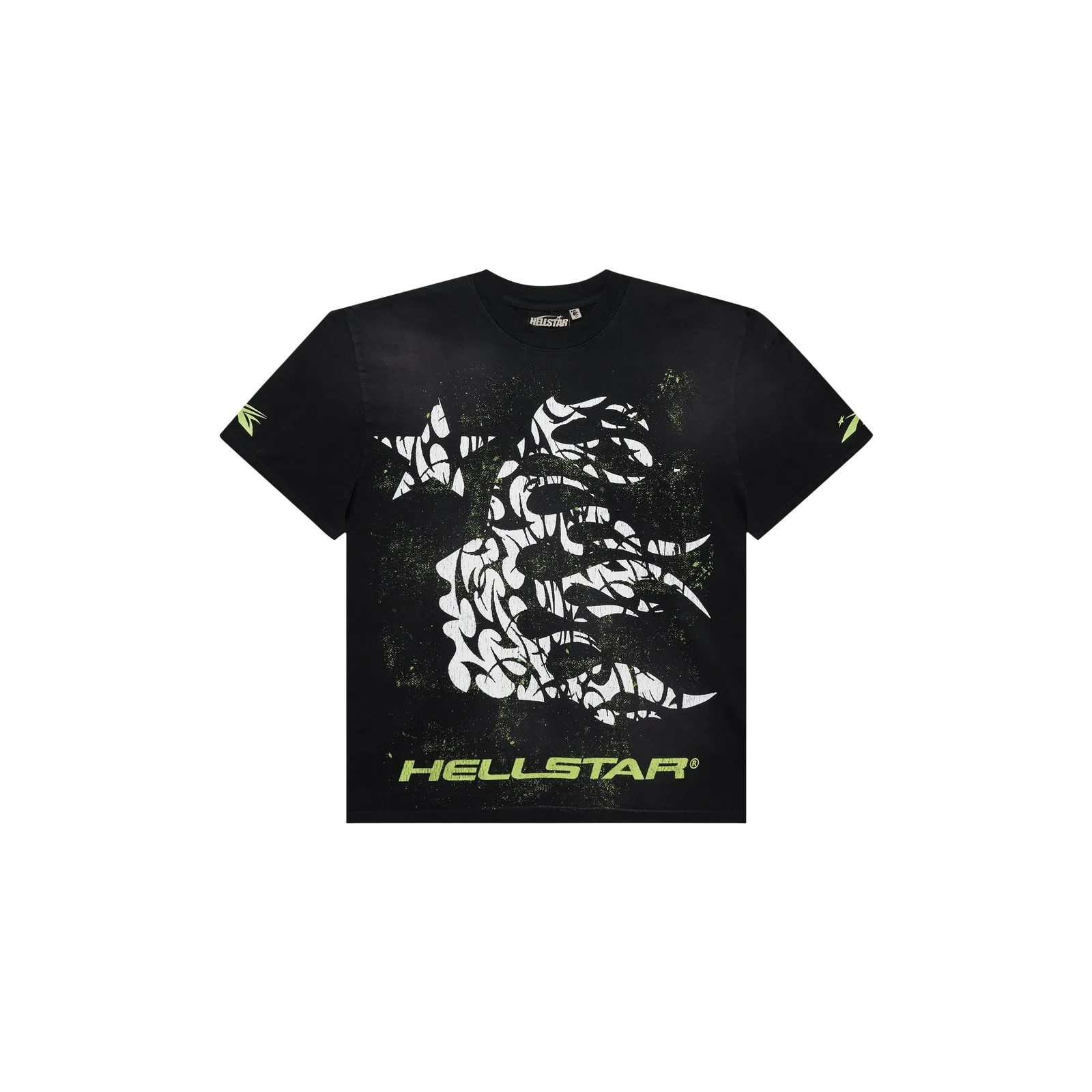 THORN GLITTER T-SHIRT « GREEN »