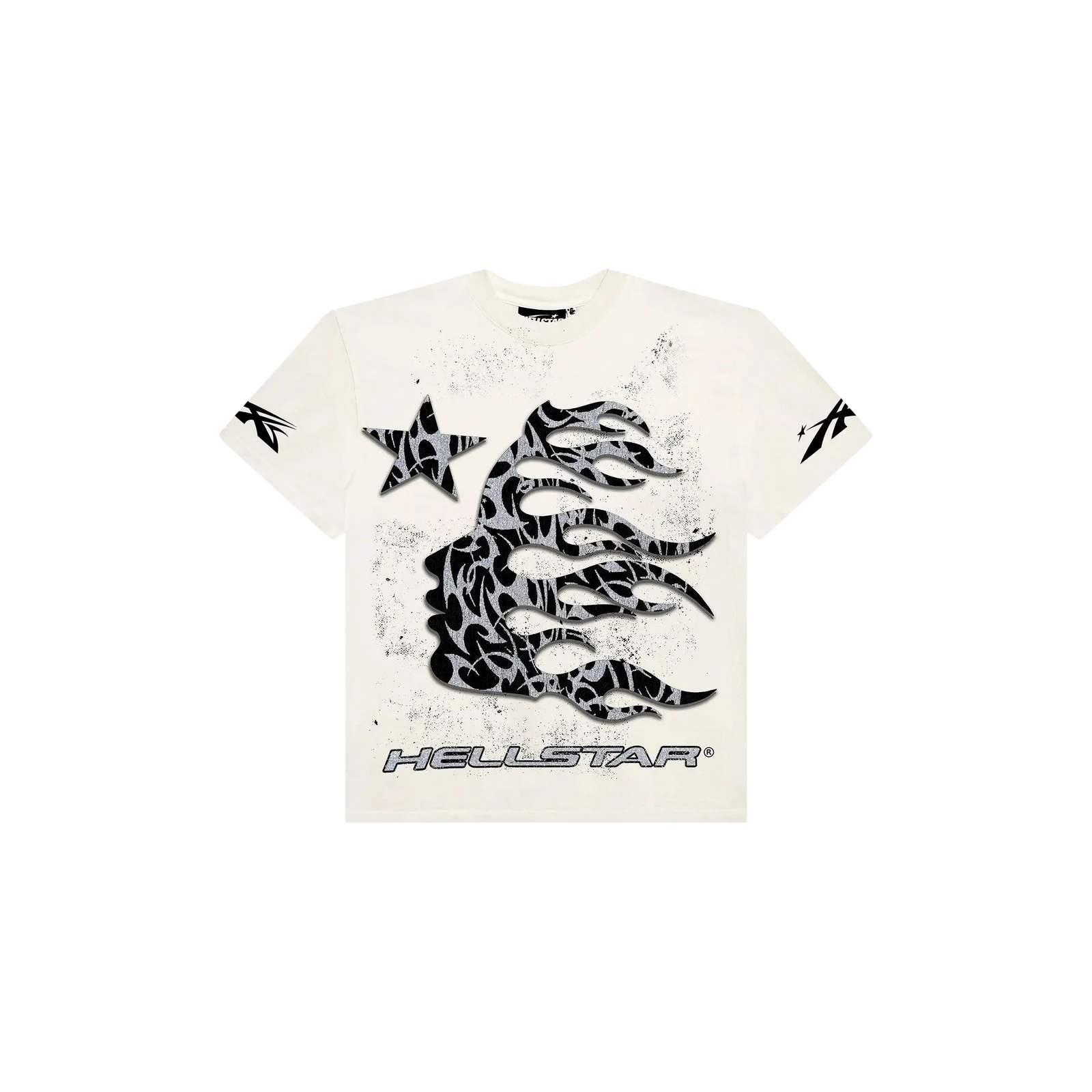THORN GLITTER T-SHIRT « WHITE »