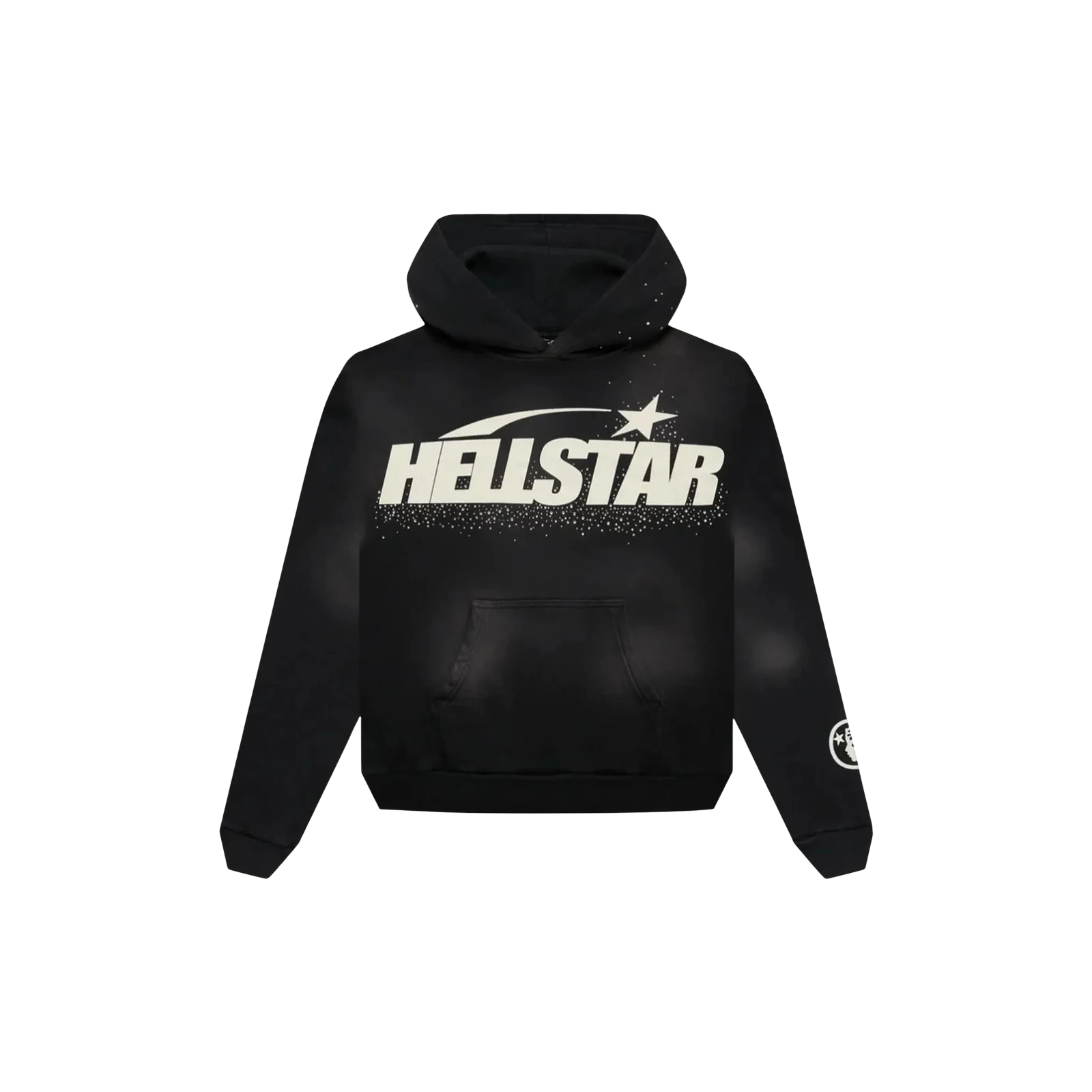 UNIFORM GLITTER HOODIE « BLACK »