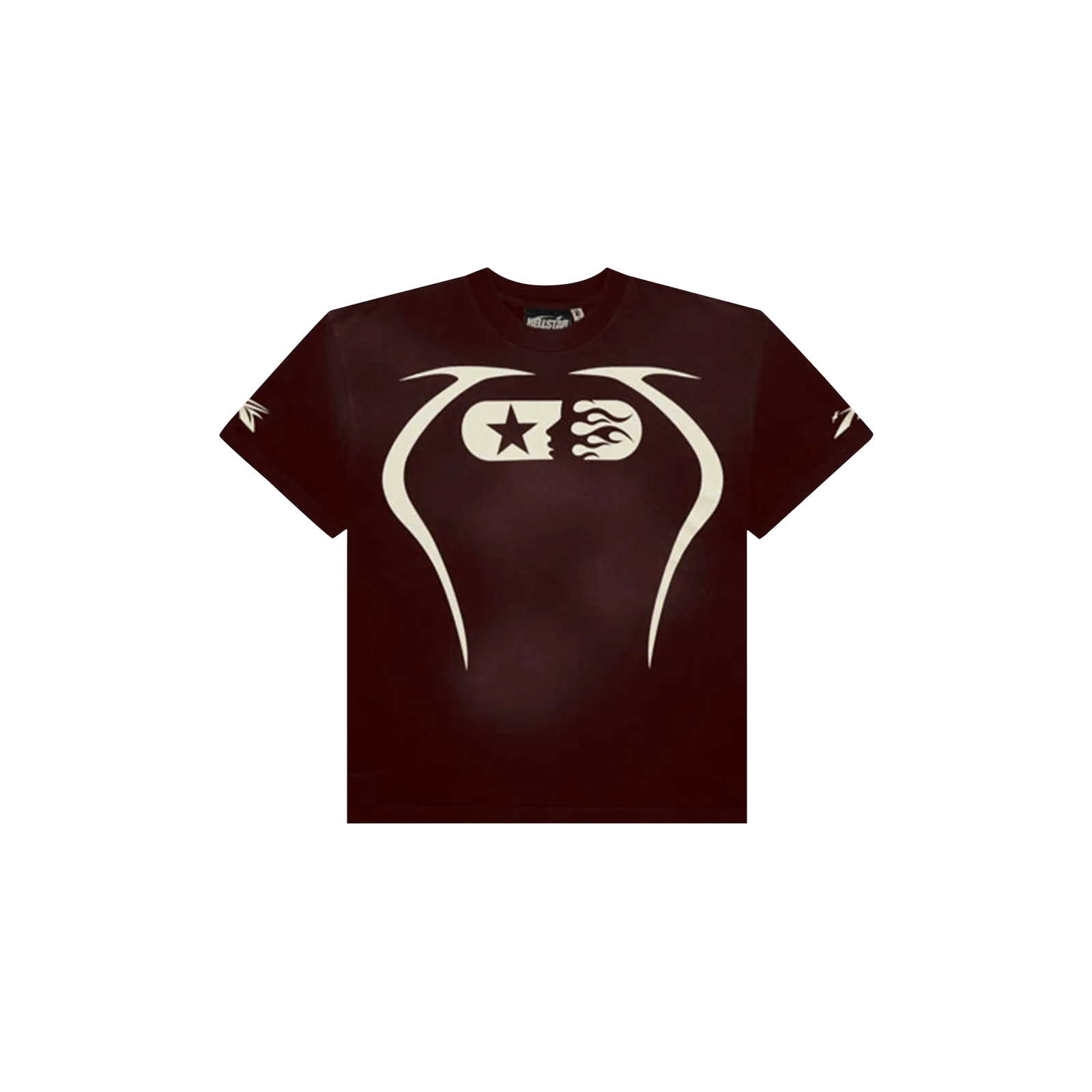 WARM UP T-SHIRT « BROWN »