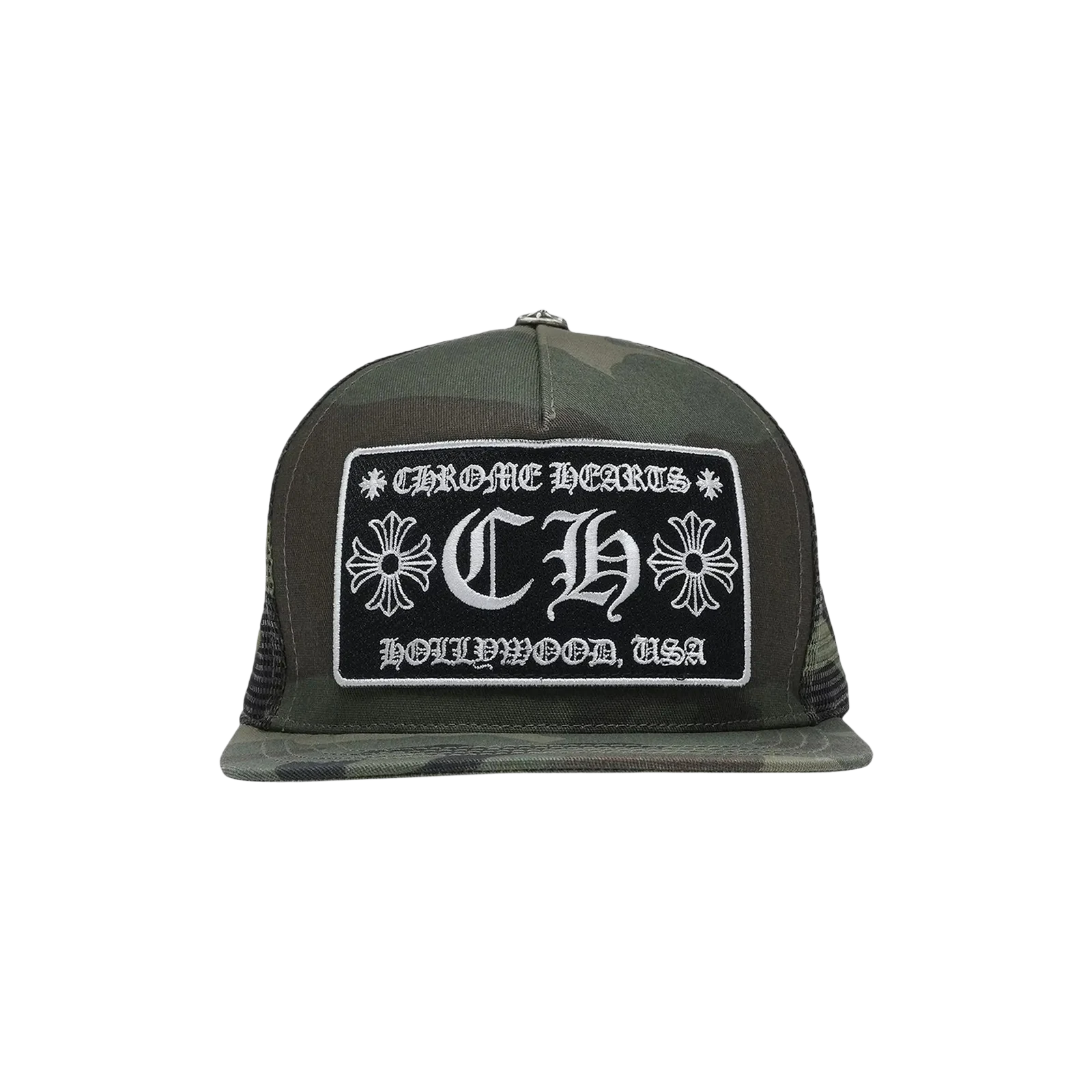 HOLLYWOOD TRUCKER HAT « GREEN CAMO »