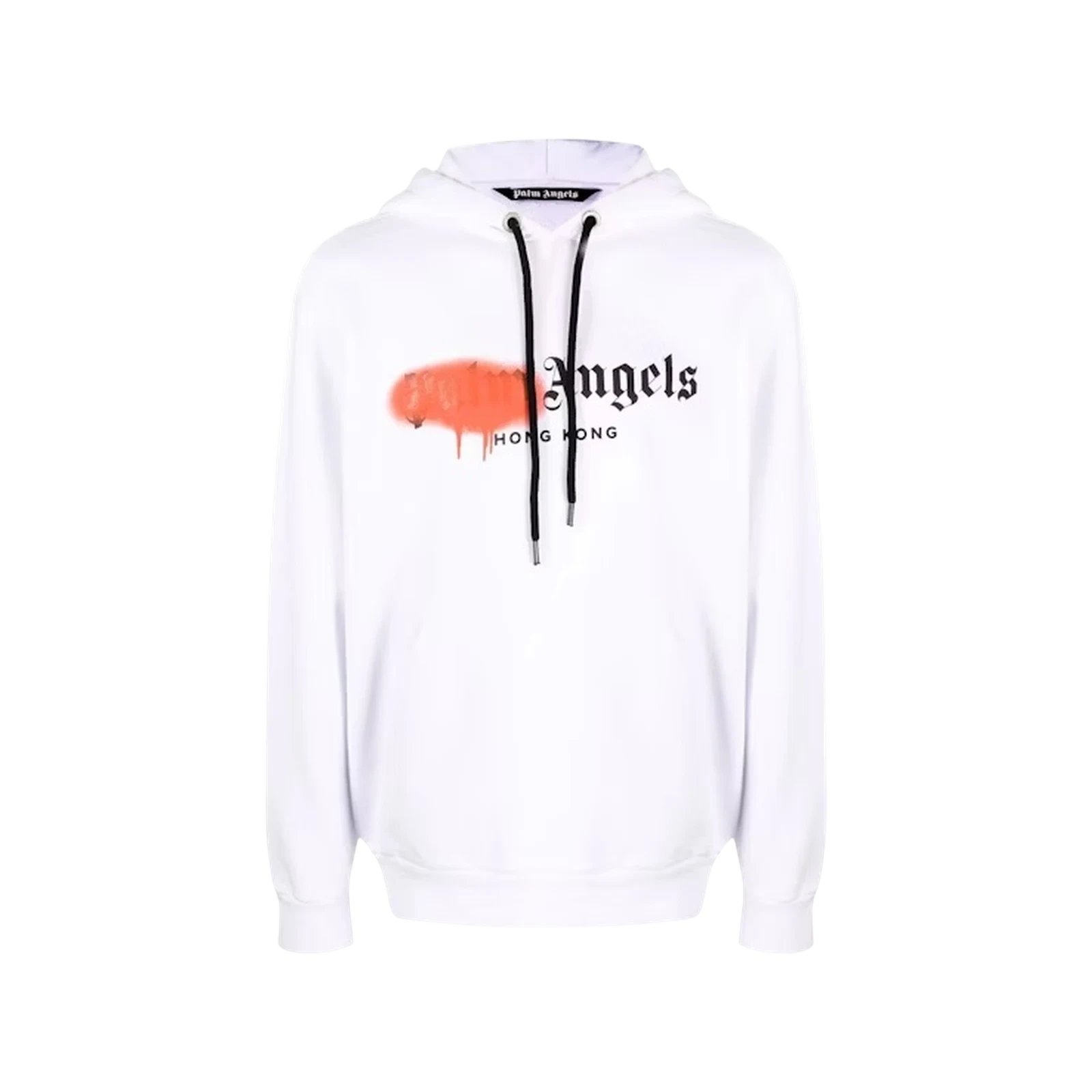 HONG KONG SPRAYED LOGO HOODIE « BLACK »
