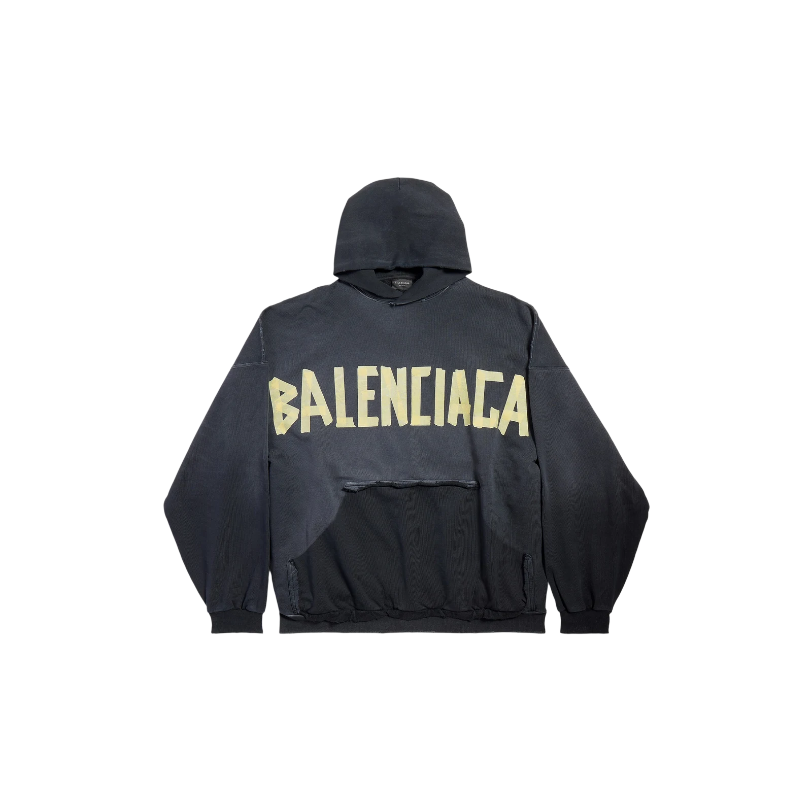 HOODIE RIPPED POCKET TAPE TYPE