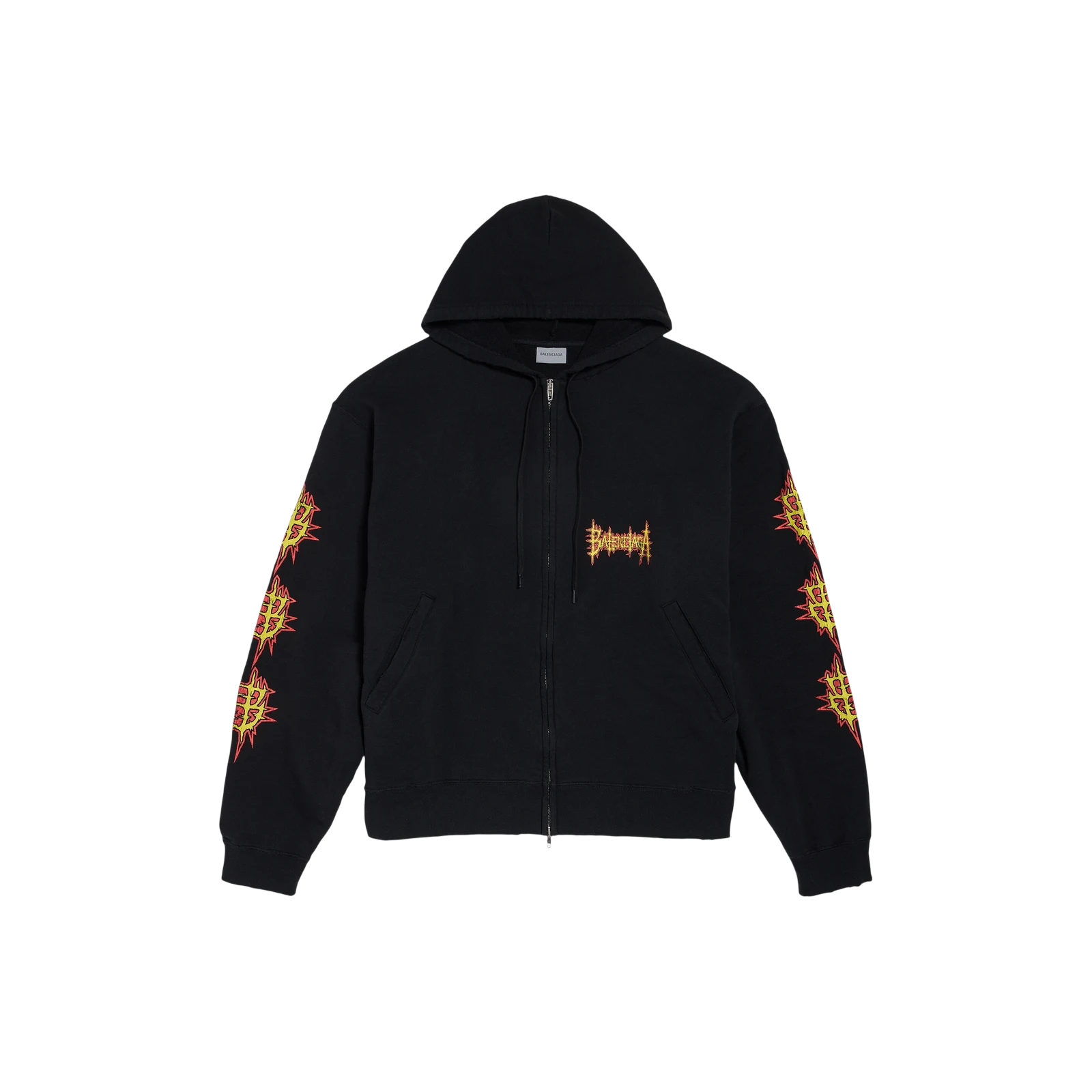 HOODIE ZIPPÉ BALENCIAGA SACRÉ CŒUR OVERSIZE