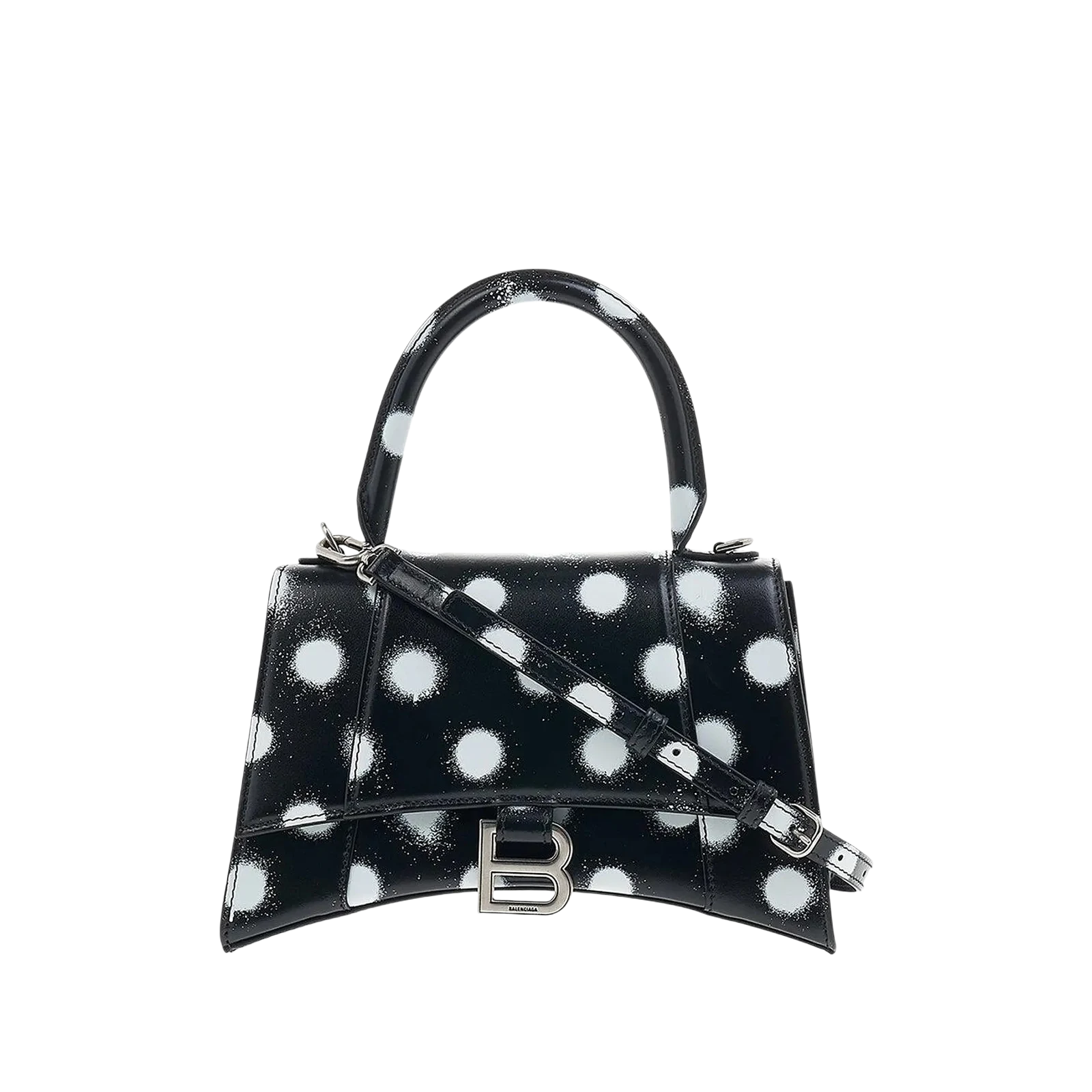HOURGLASS TOP XS 19CM « BLACK SPRAY »