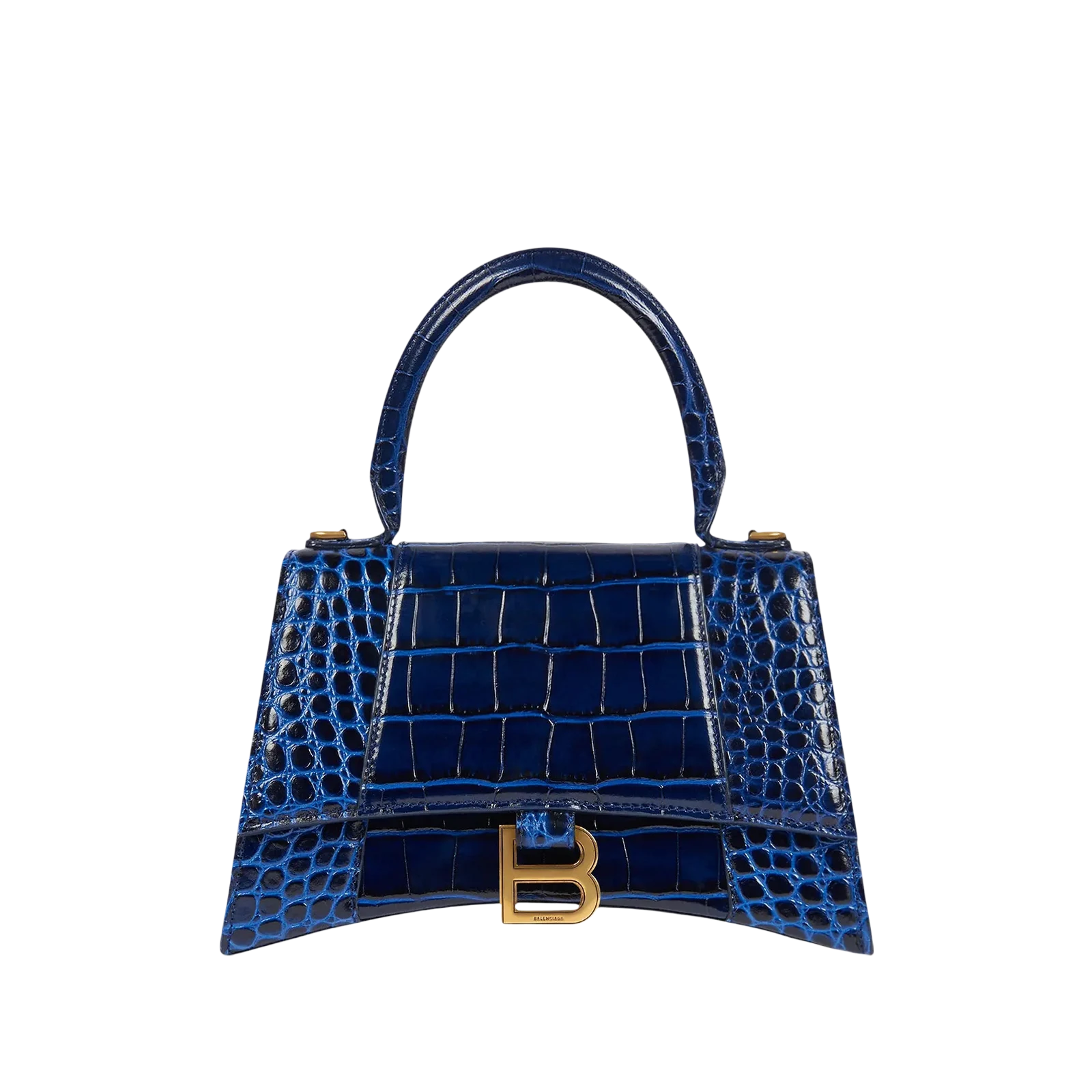 HOURGLASS TOP XS 19CM « CROCO BLUE »