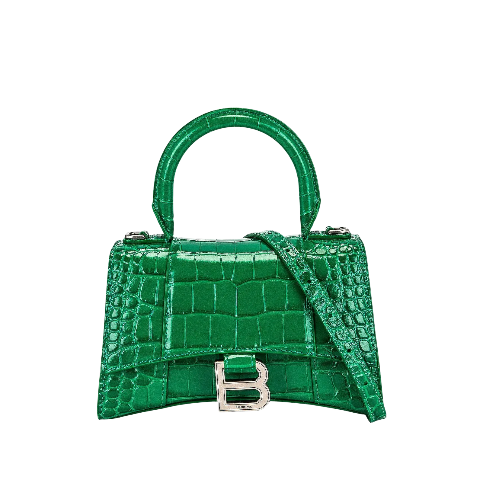 HOURGLASS TOP XS 19CM « CROCO GREEN »