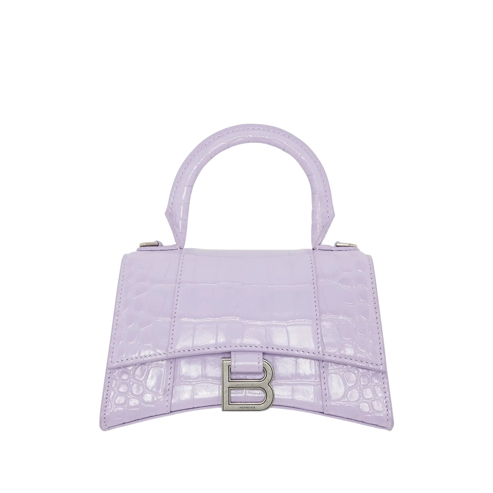 HOURGLASS TOP XS 19CM « CROCO LILAC »