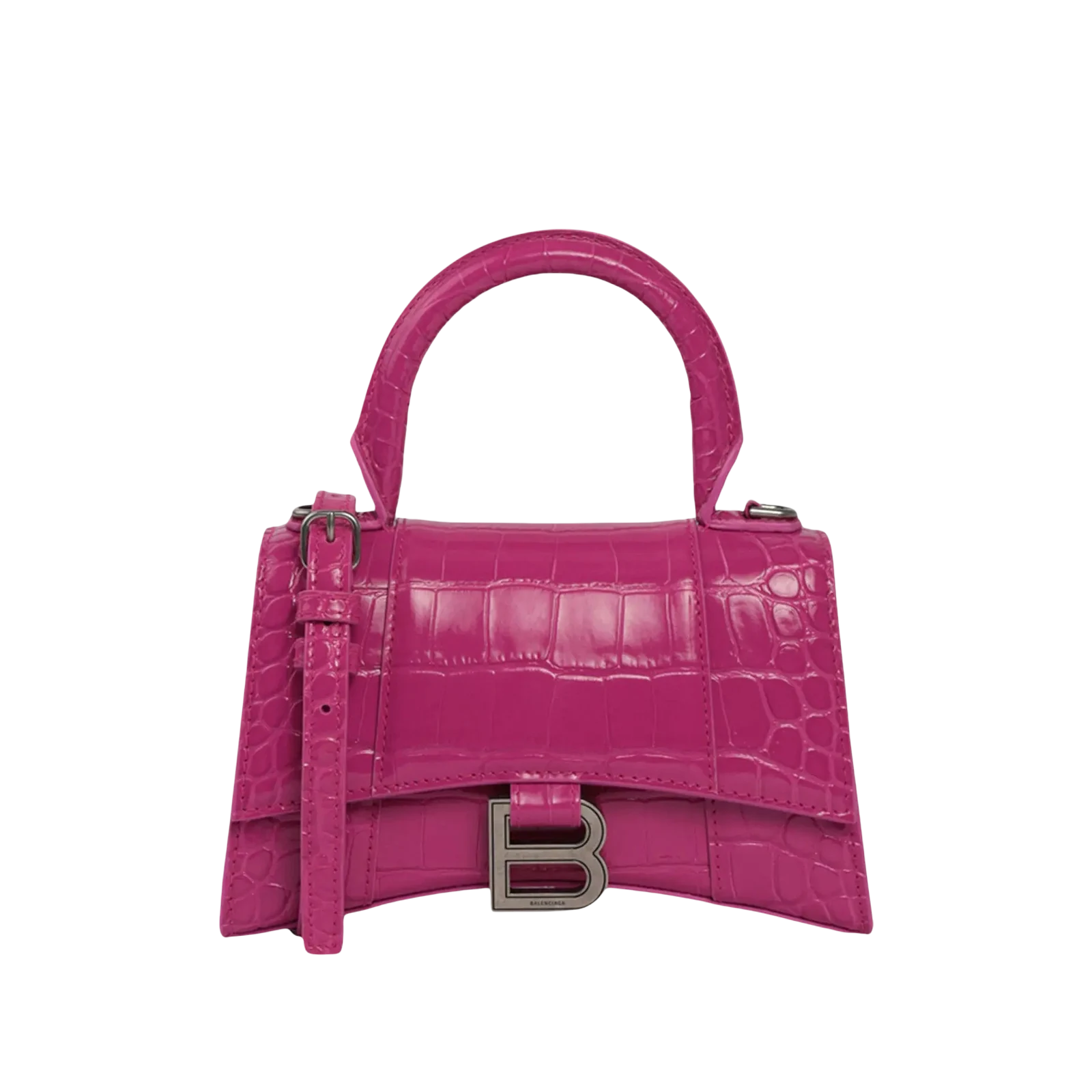 HOURGLASS TOP XS 19CM « CROCO PINK »