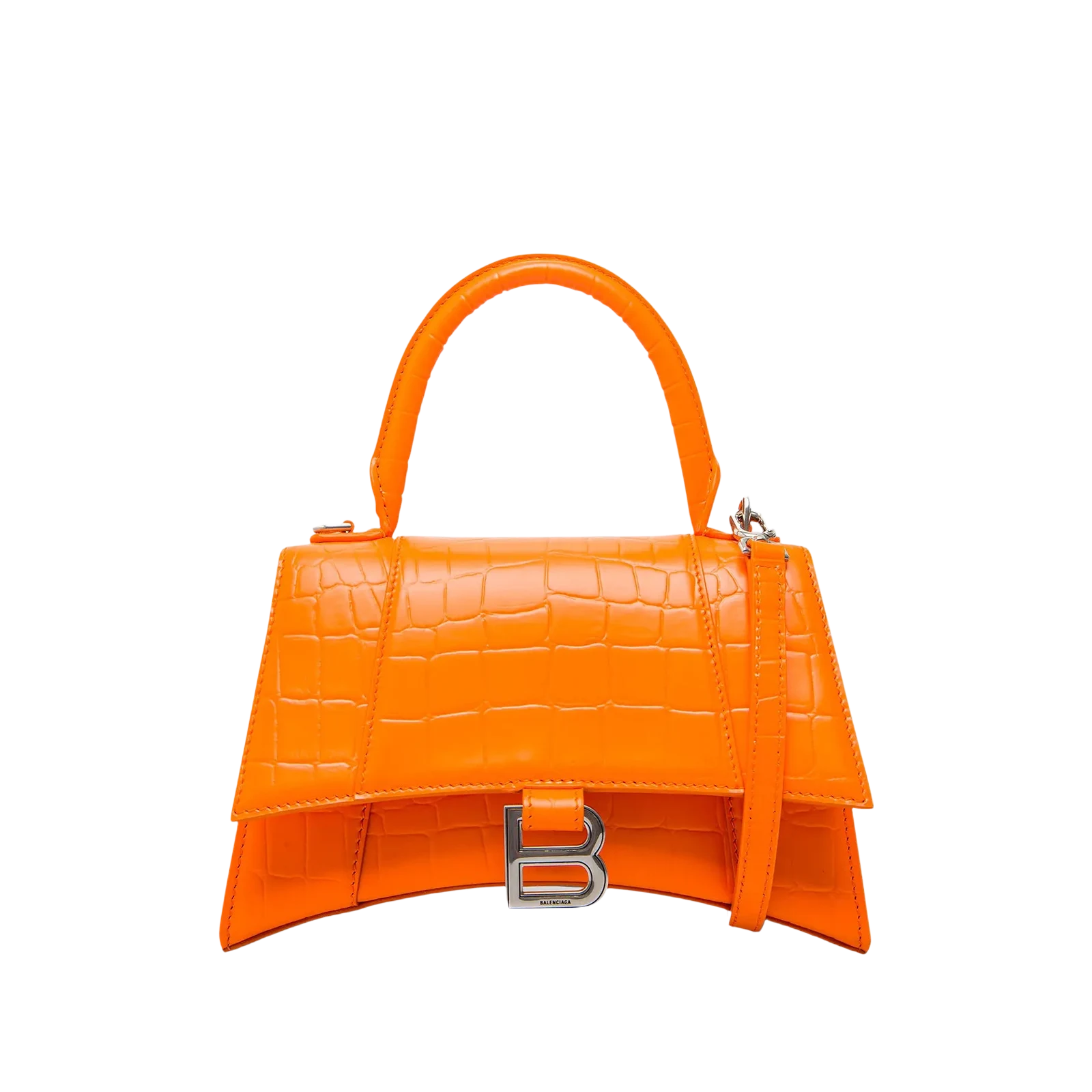 HOURGLASS TOP XS 19CM « CROCO POP ORANGE »