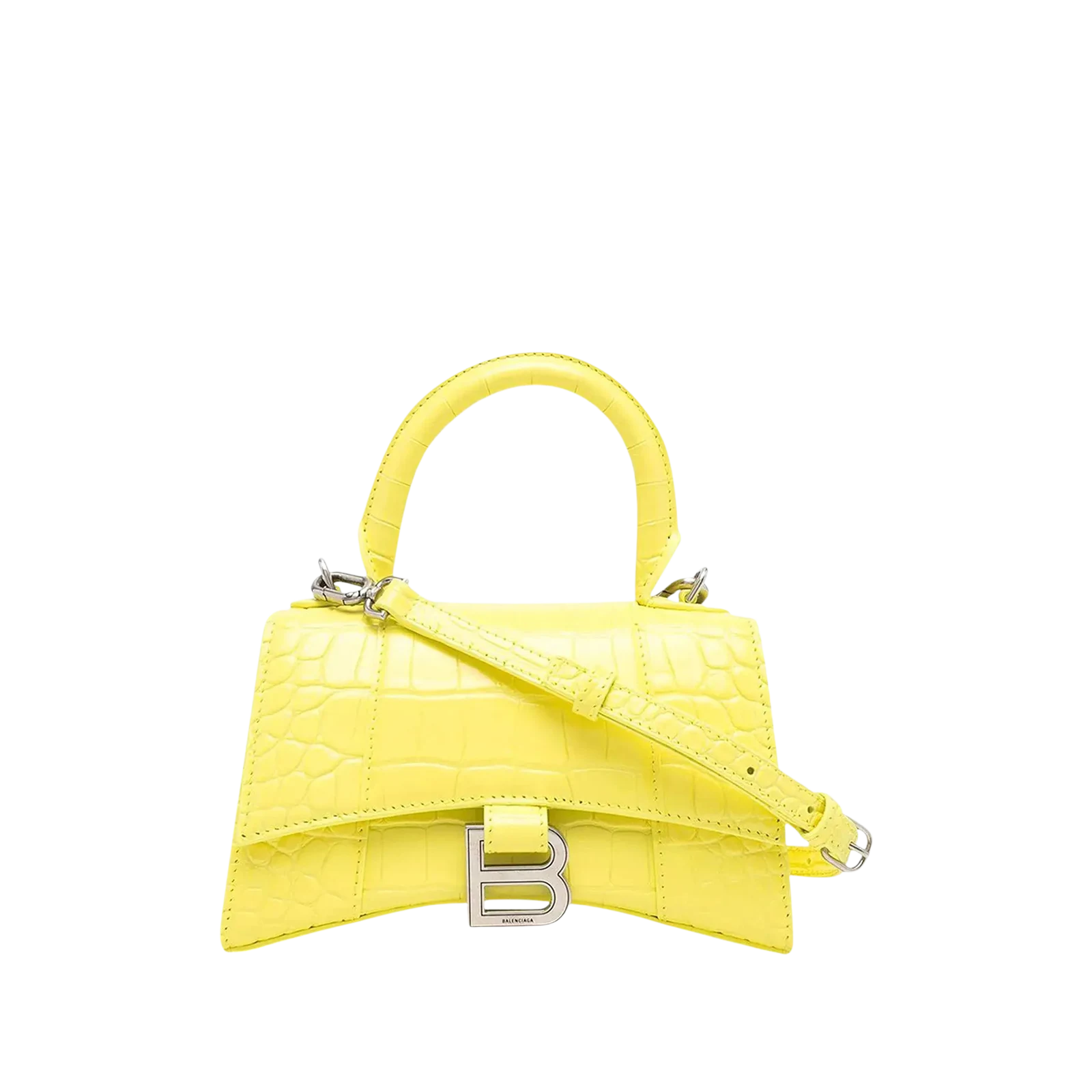 HOURGLASS TOP XS 19CM « CROCO YELLOW »