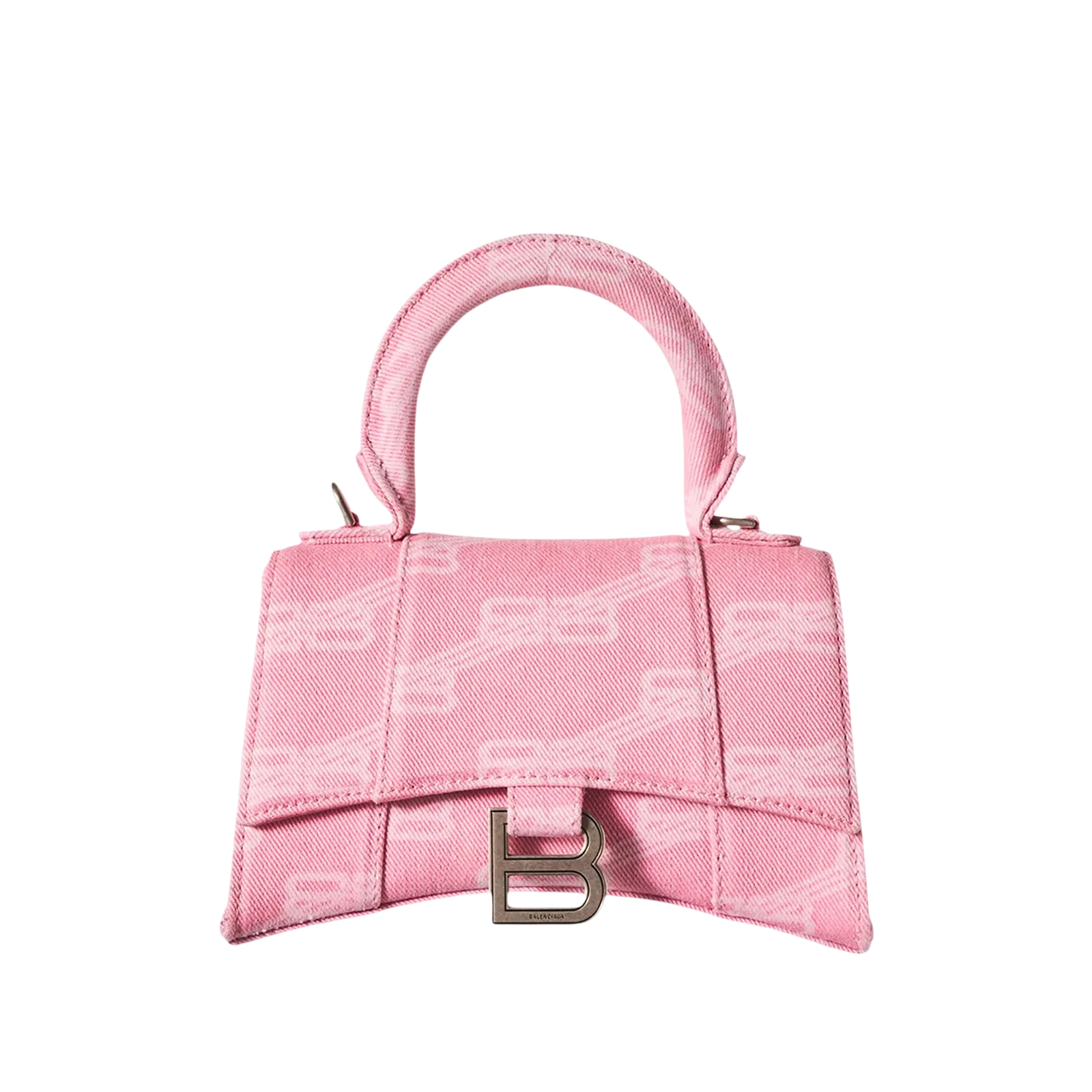 HOURGLASS TOP XS 19CM « MONOGRAM PINK »