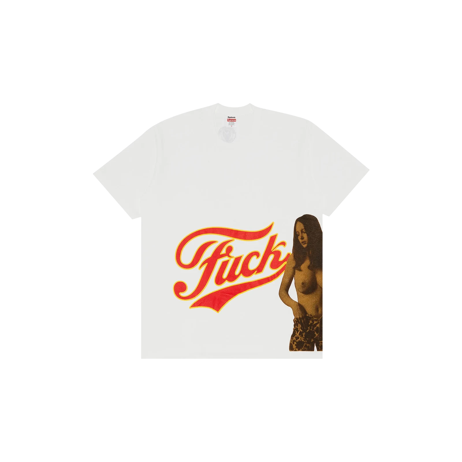 HYSTERIC GLAMOUR X FUCK TEE « WHITE »