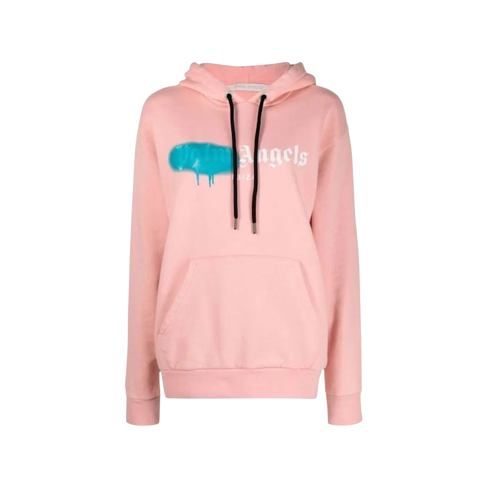 IBIZA SPRAYED LOGO HOODIE « PINK »
