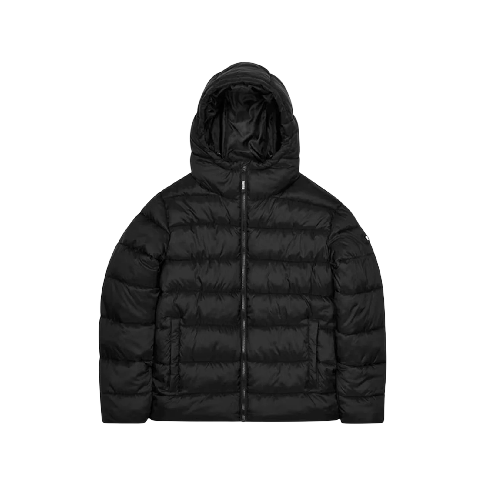 IT’S A SECRET HOODED PUFFER « BLACK »