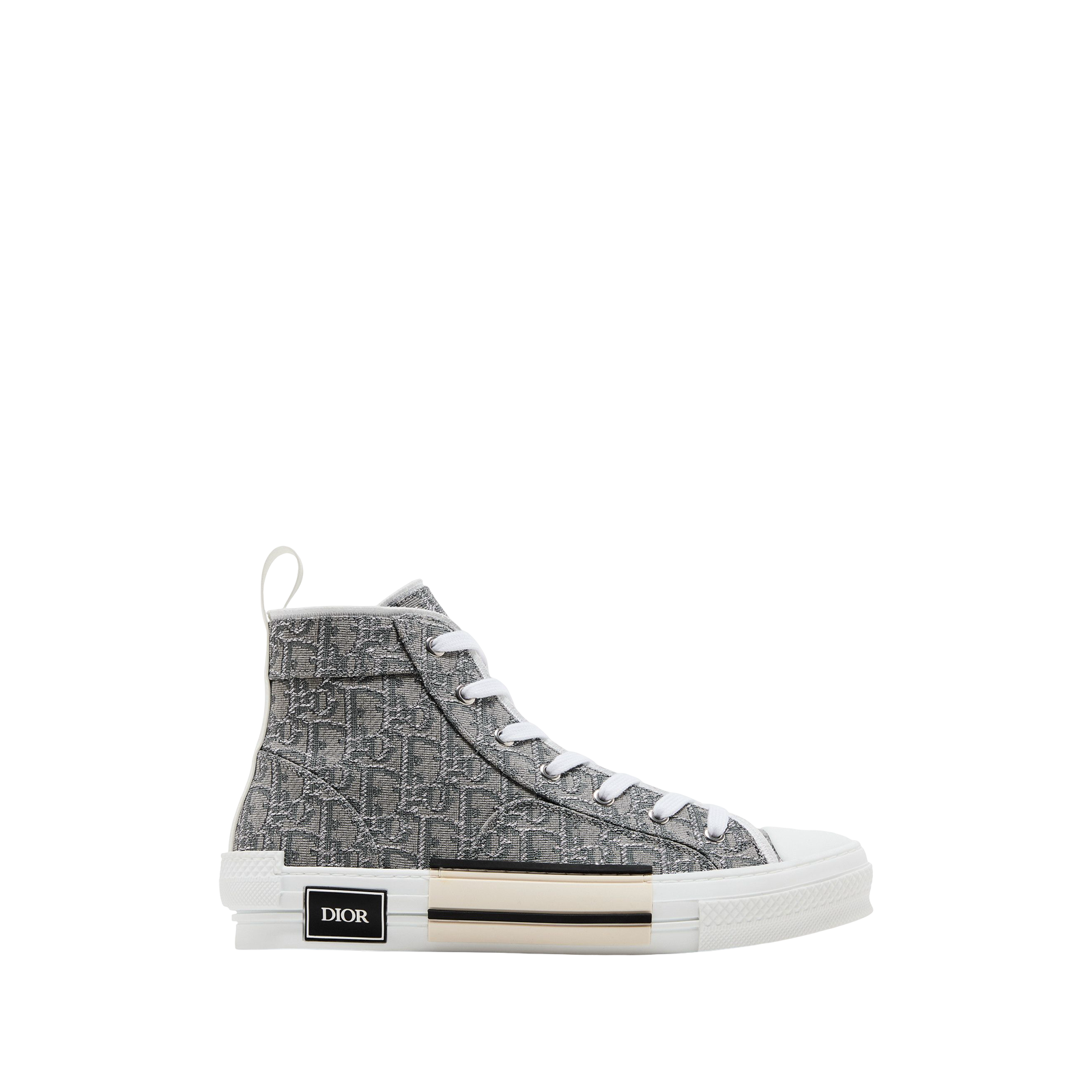 SNEAKERS B23 HAUTE « OBLIQUE RUTHENIUM »