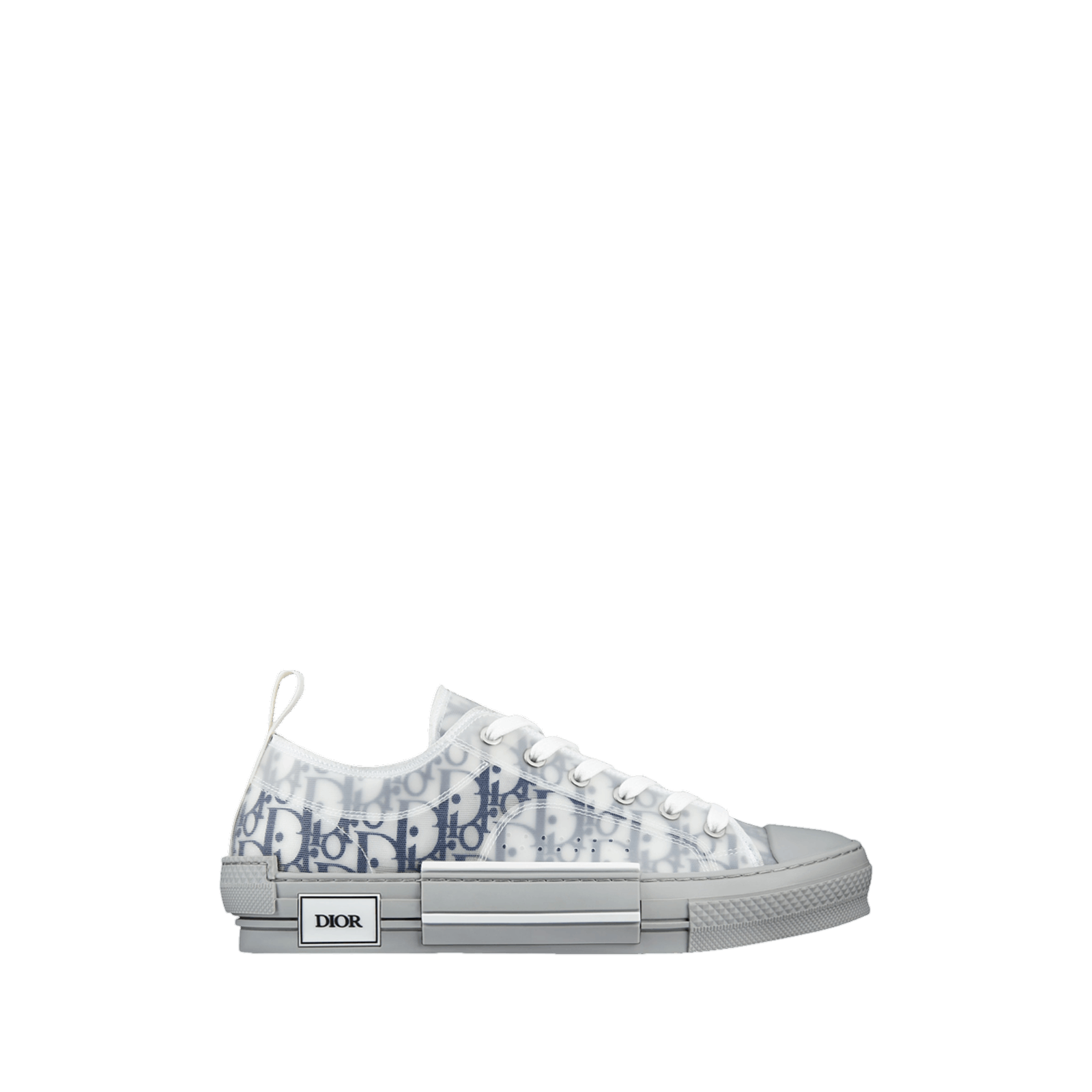 SNEAKERS B23 BASSE « OBLIQUE GREY BLUE »