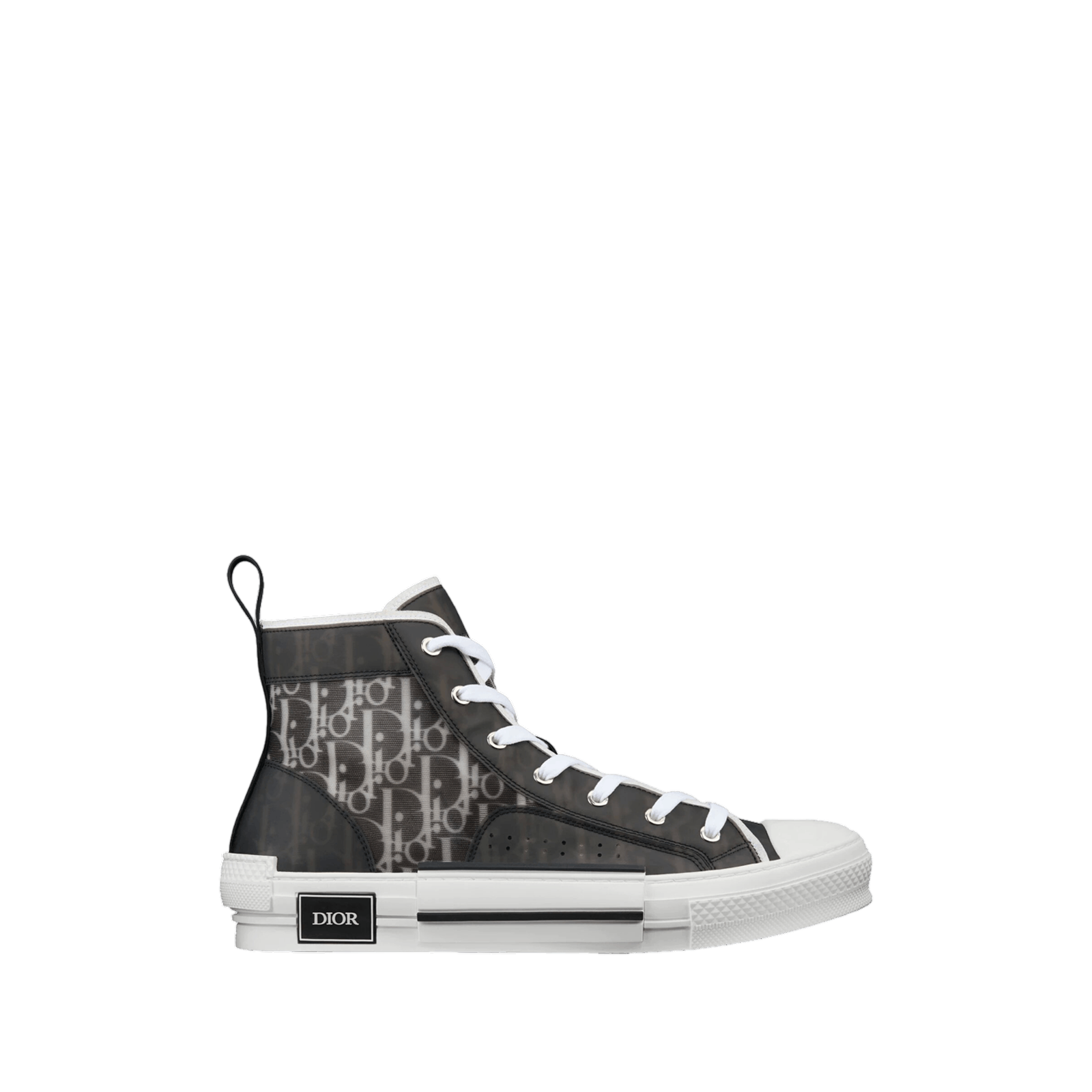 SNEAKERS B23 HAUTE « OBLIQUE BLACK WHITE »