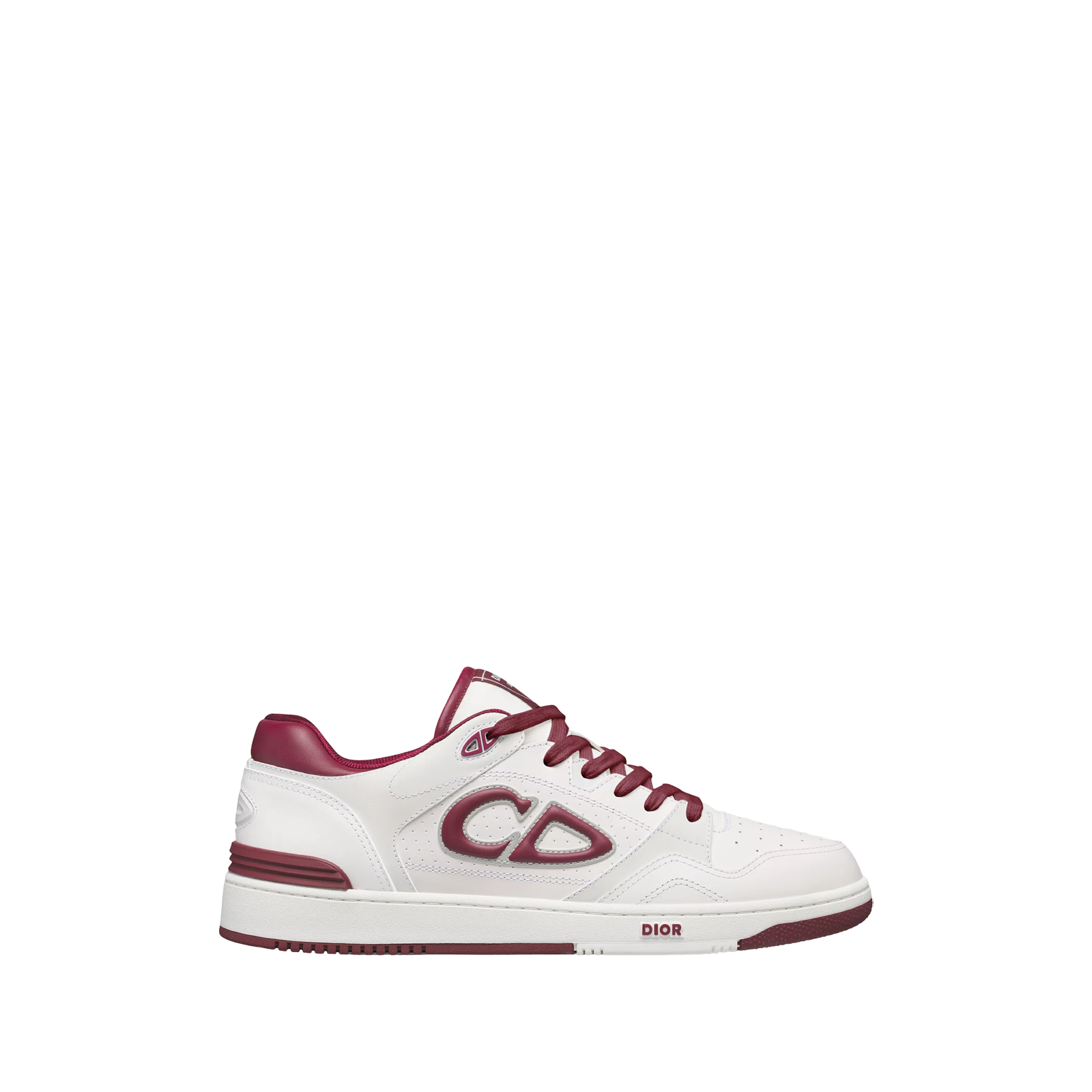 SNEAKERS B57 « WHITE BURGUNDY »