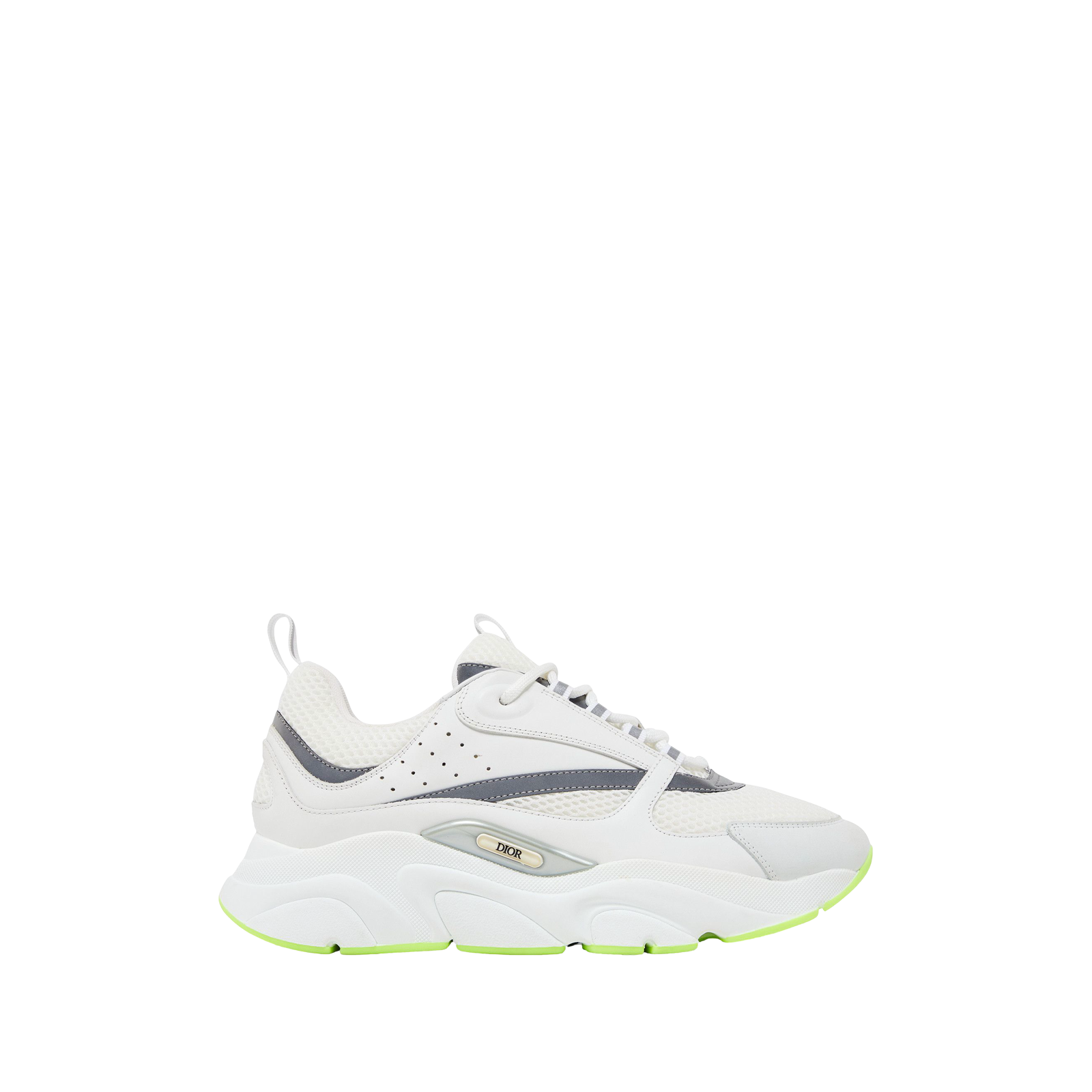 SNEAKERS B22 « WHITE LIGHT GREEEN »