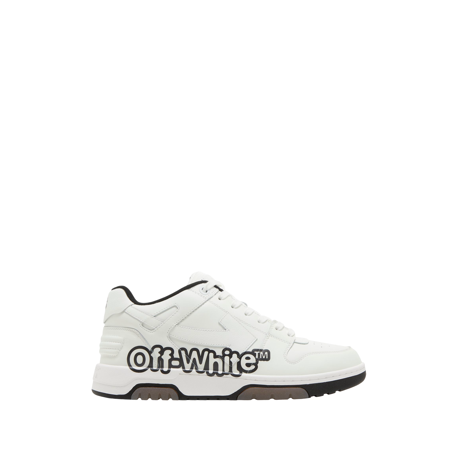 OUT OF OFFICE « LOGO PRINT WHITE BLACK »